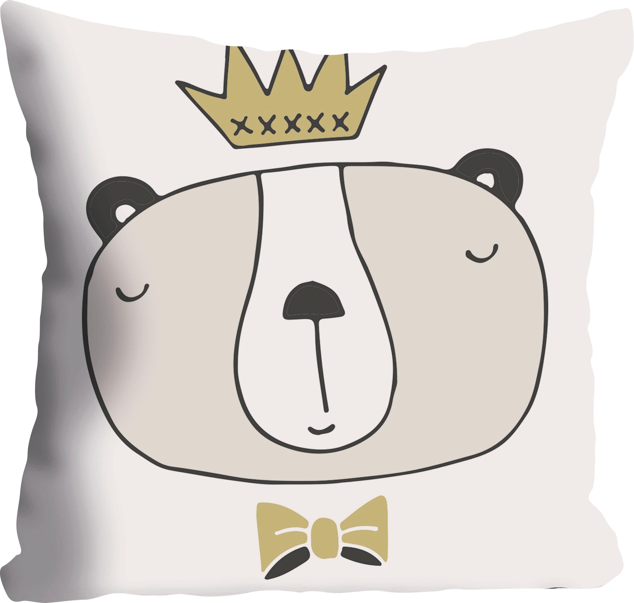 queence Kissenhülle »»King««, (1 St.)
