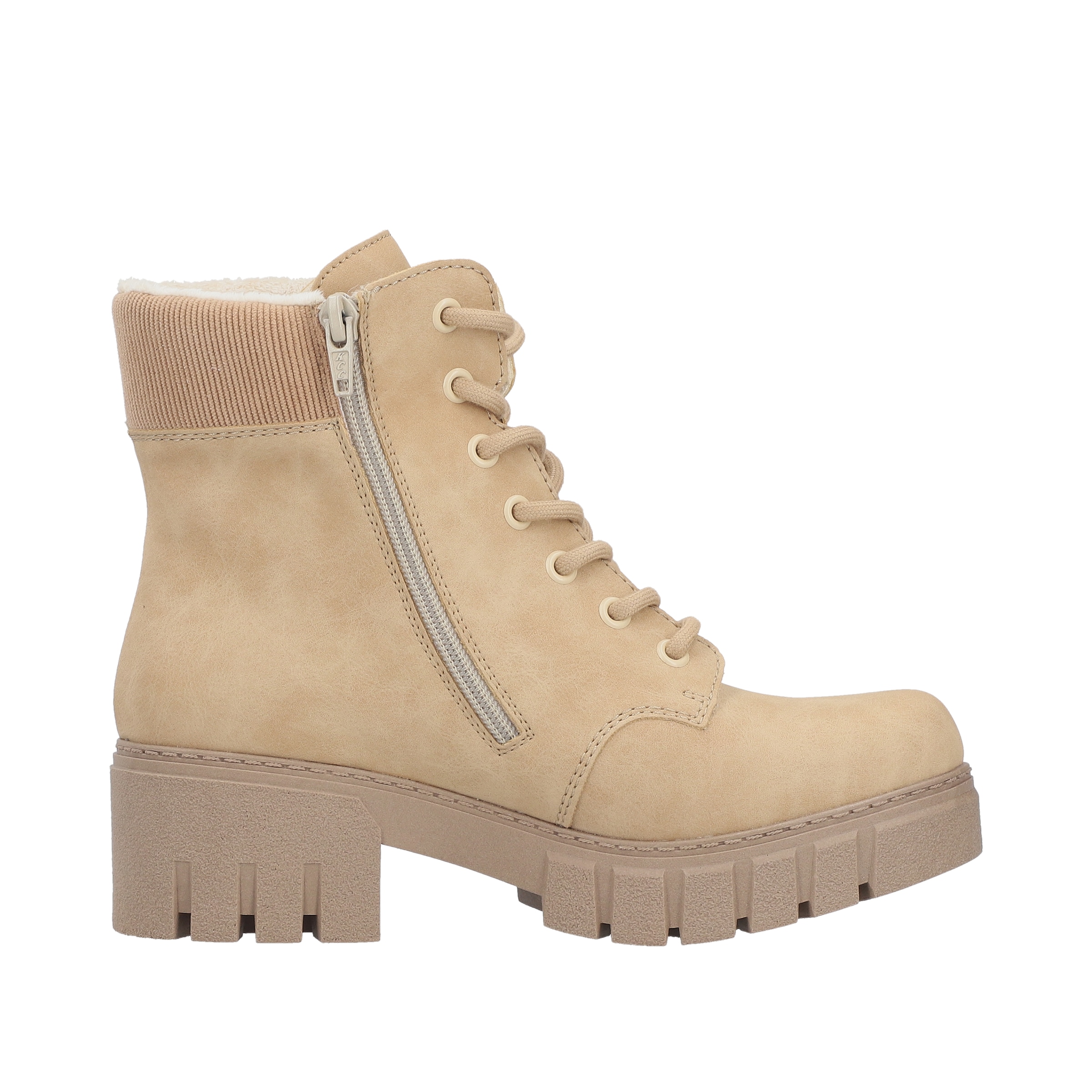 Rieker Schnürboots  Schnürstiefelette, Winterboots mit gepolstertem Schaftrand
