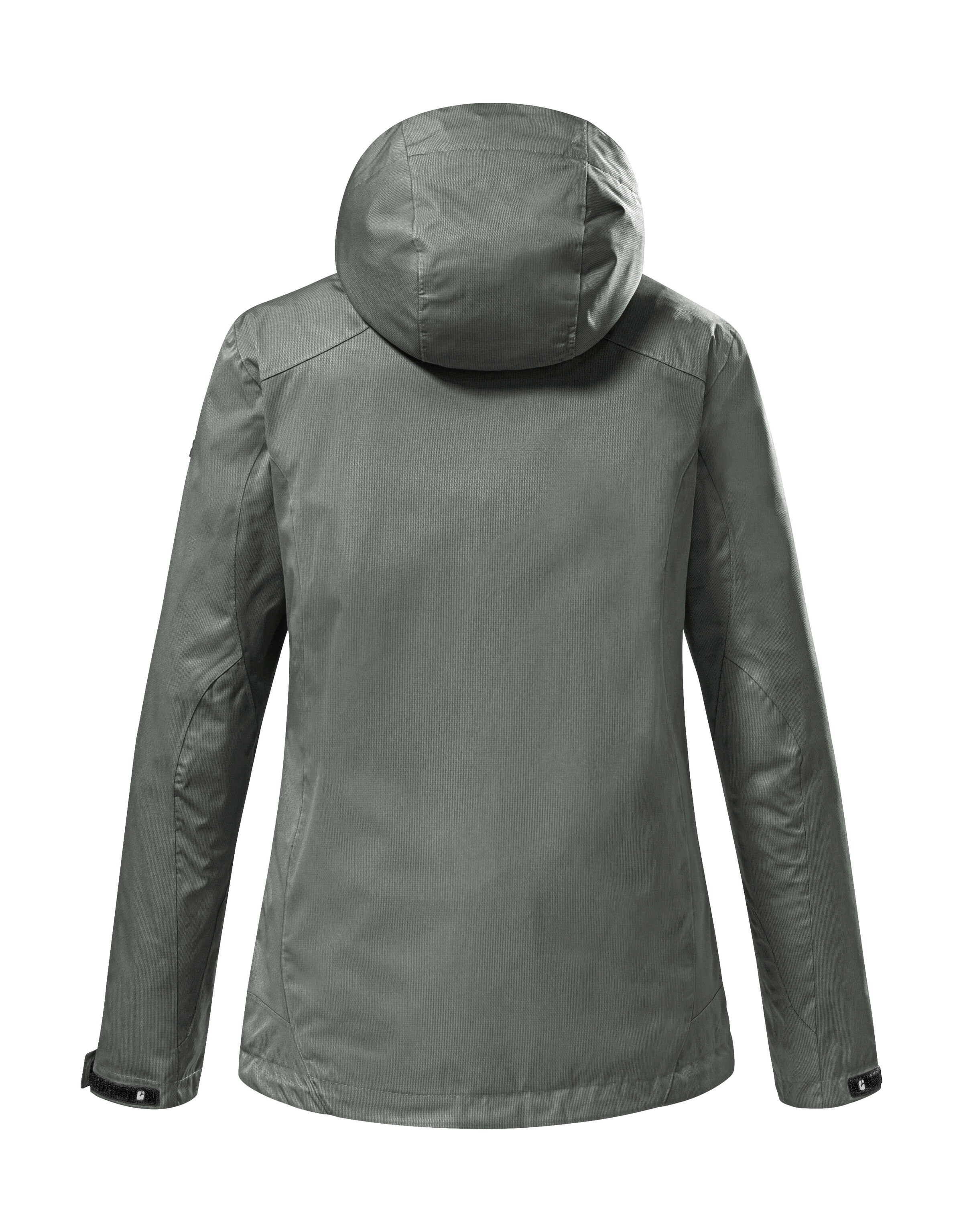 Killtec Funktionsjacke »KOS 133 KG WMN JCKT« wasserdichte Funktionsjacke in Kurzgröße: verkürzte Ärmel u Rumpf