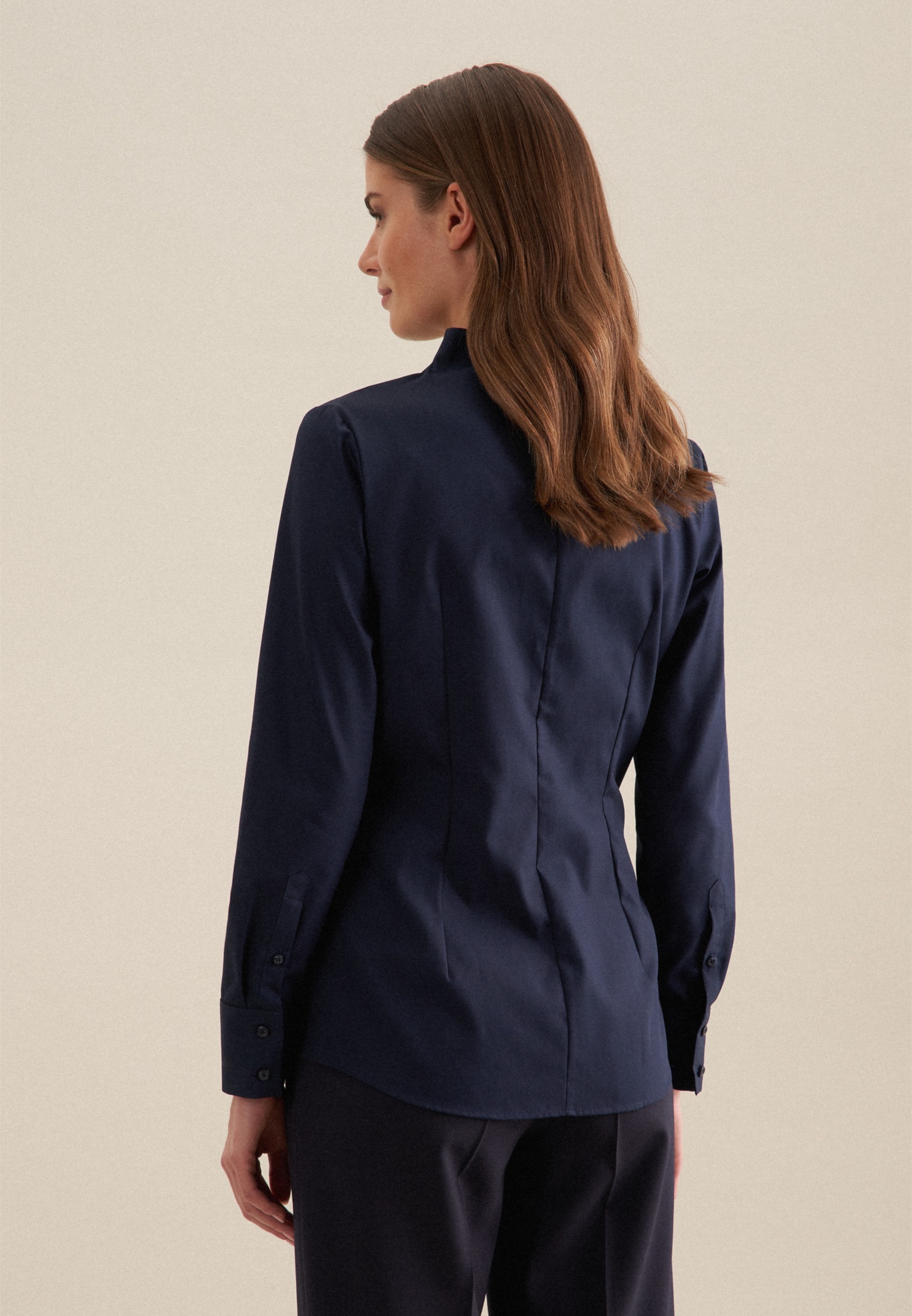 seidensticker Klassische Bluse, 1/1 Uni