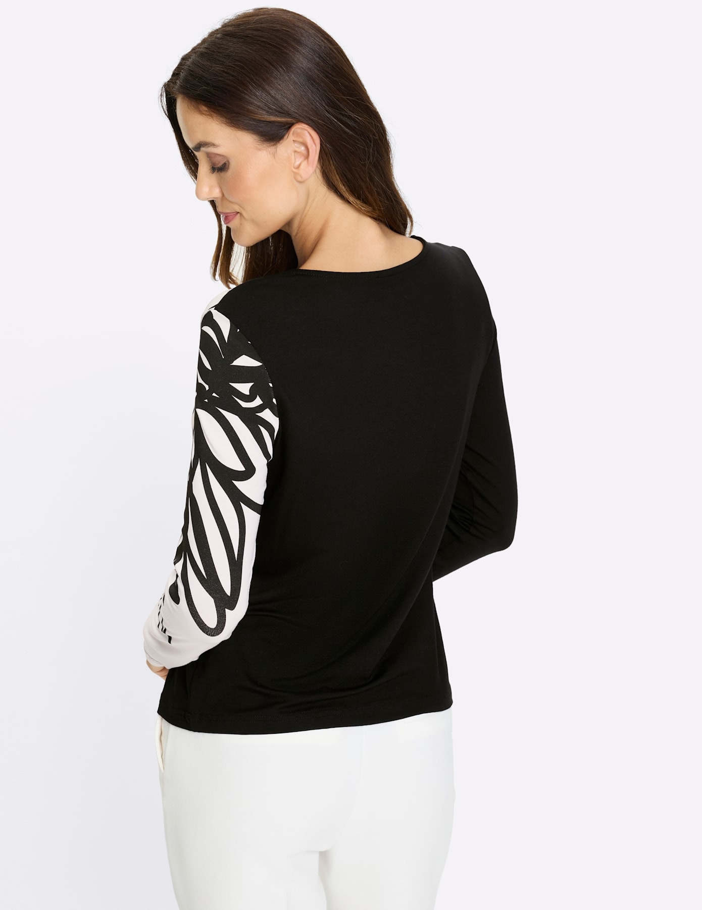 heine Langarmshirt »Druck-Shirt« 1 tlg.