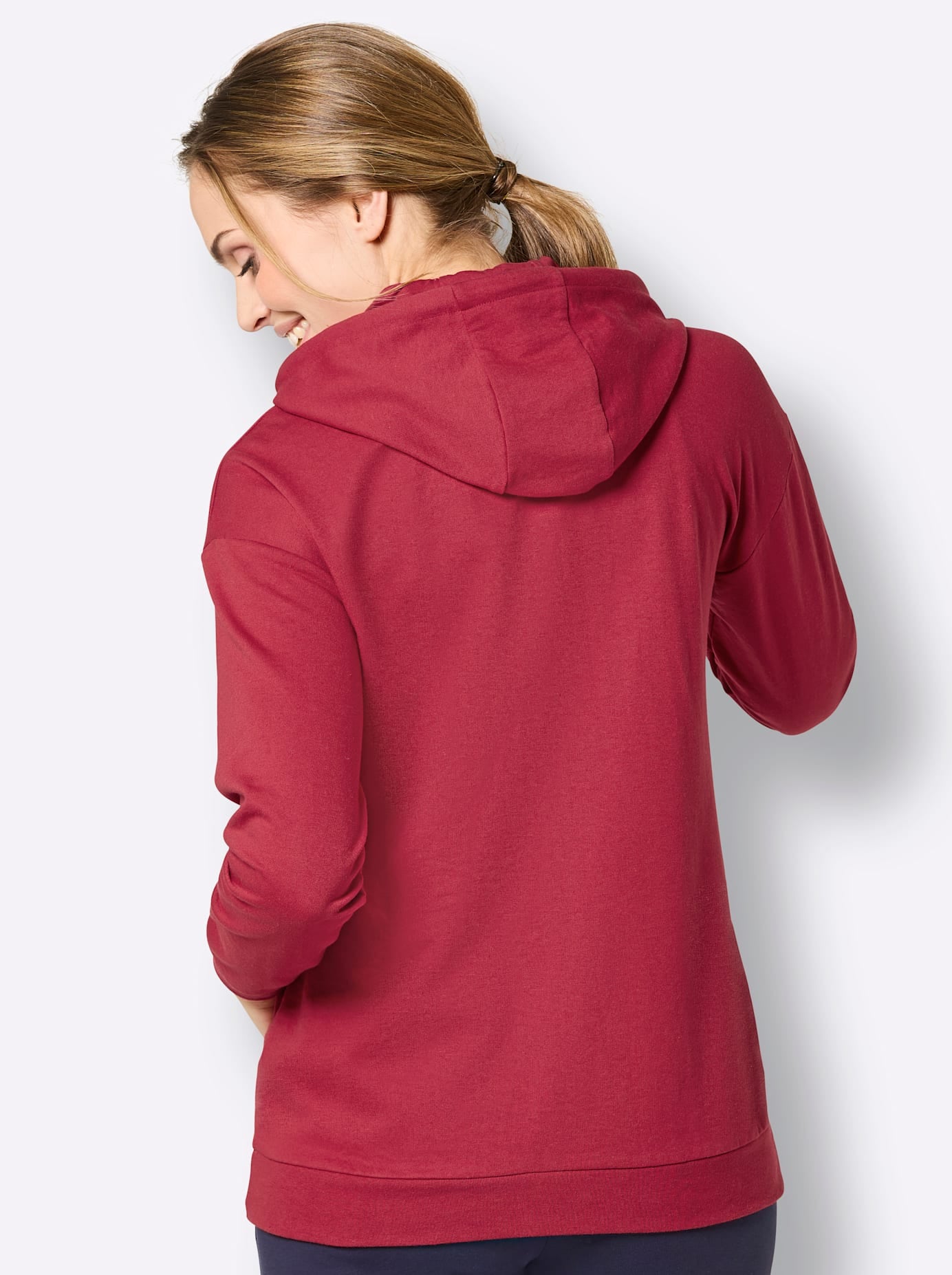 feel good Langjacke mit Kapuze