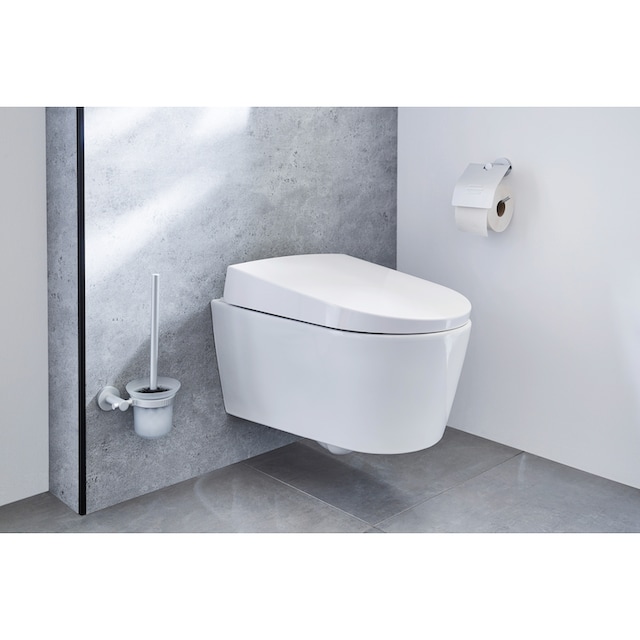 Kleine Wolke WC-Garnitur »Apollo«, aus Aluminium-Glas, mit Wandhalter  online kaufen bei OTTO