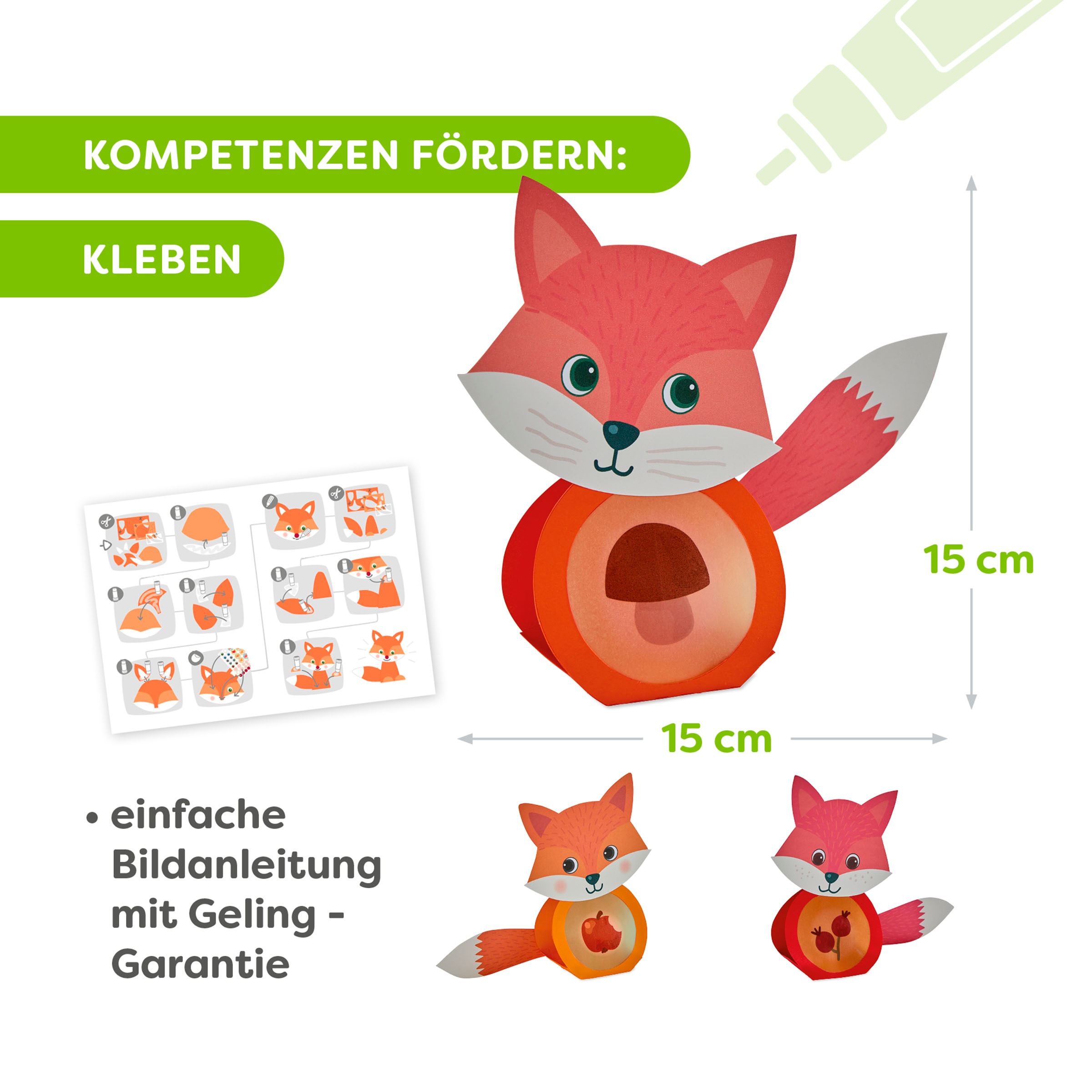 Haba Kreativset »3er Bastelsets Erstes Basteln Herbst«