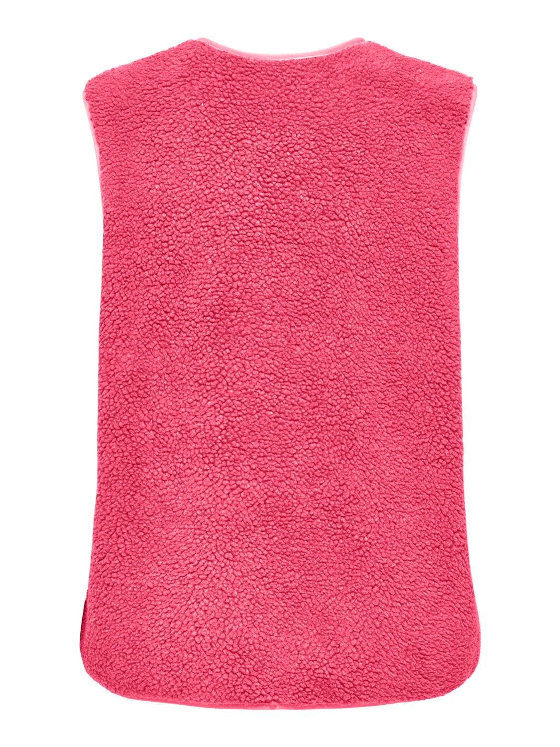 ONLY Plüschweste »ONLBABY LIFE TEDDY VEST PNT CS« Kunstfaser Plüsch