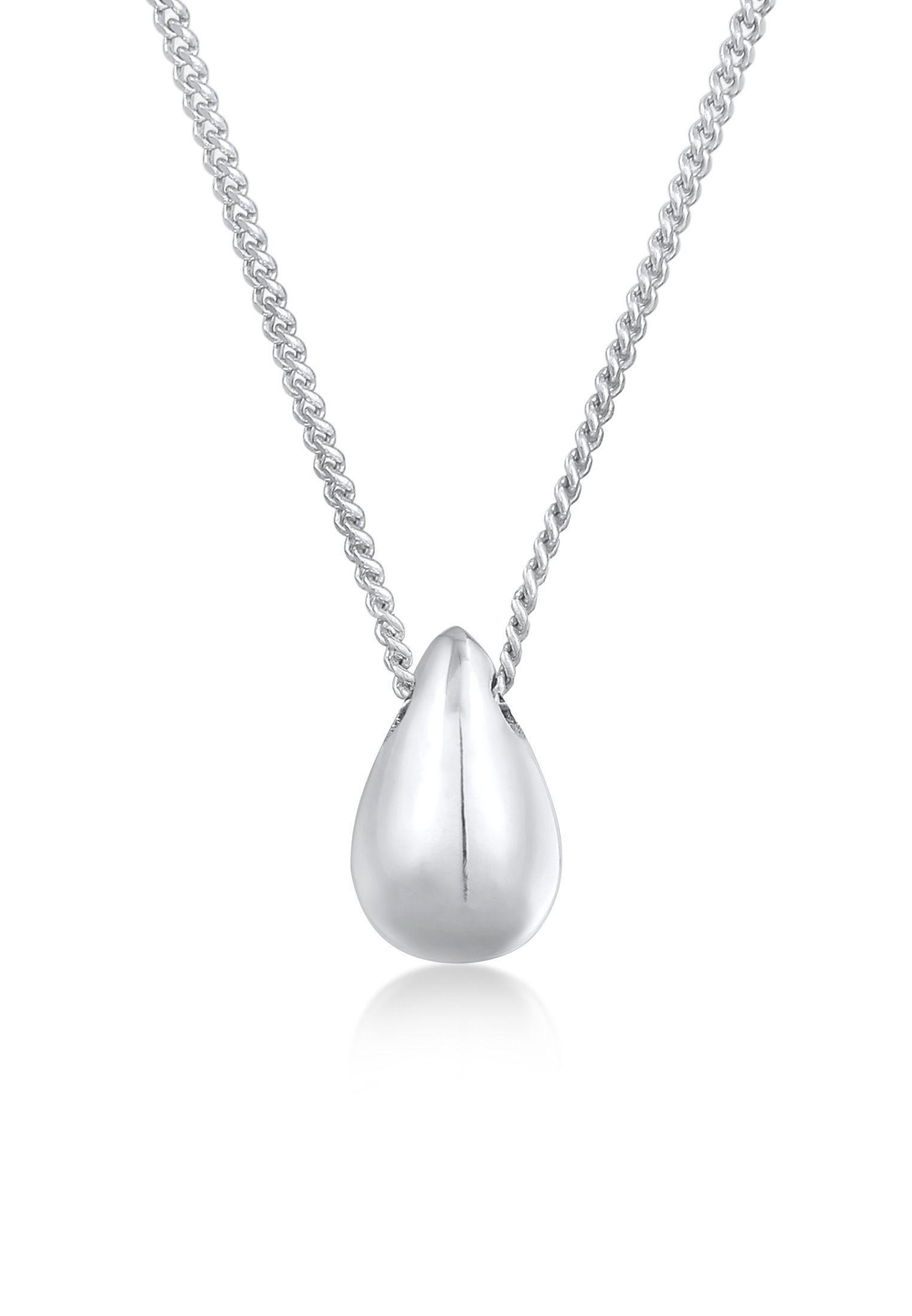 Elli Kette mit Anhänger »Halskette Tropfen Anhänger Zeitlos Schlicht 925 Silber«