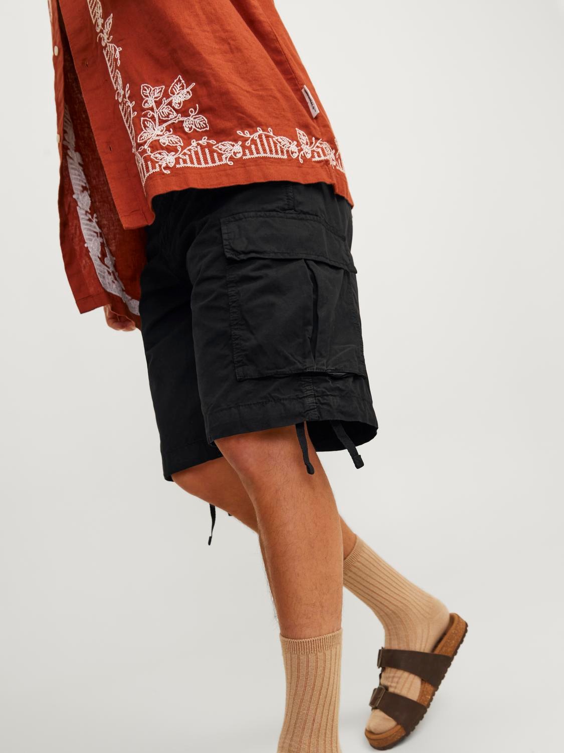 Jack & Jones Cargohose »JPSTCOLE TUCKER CARGO SHORTS LNG SN«