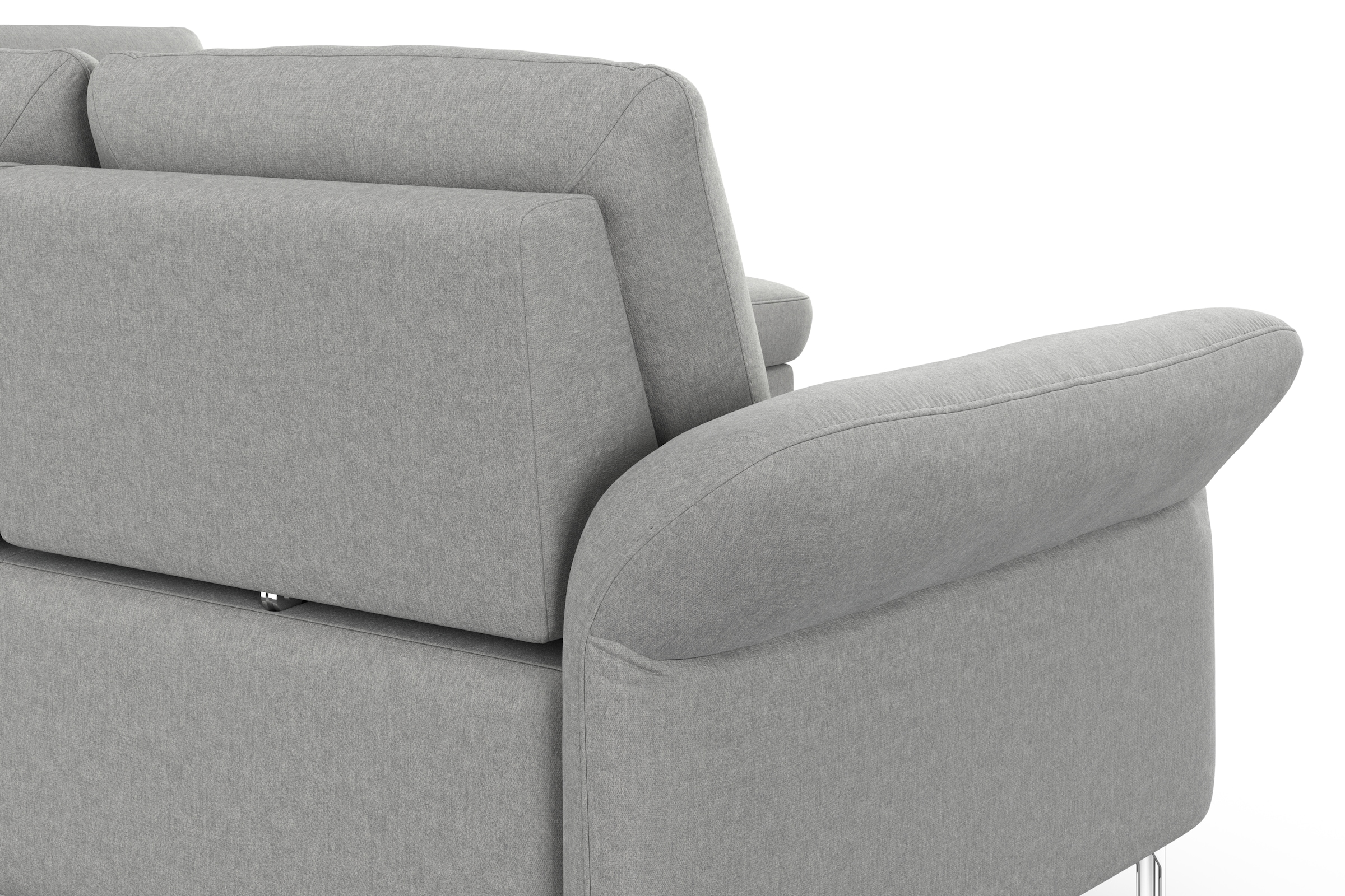 INOSIGN Ecksofa »Palm Beach L-Form«, Federkern, mit Sitztiefenverstellung, wahlweise mit Bettfunktion