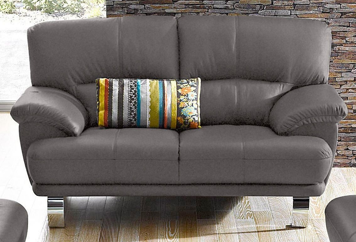 TRENDMANUFAKTUR 2-Sitzer »Cecillia, in italienischem Design, bequem« hochwertige Verarbeitungsdetails