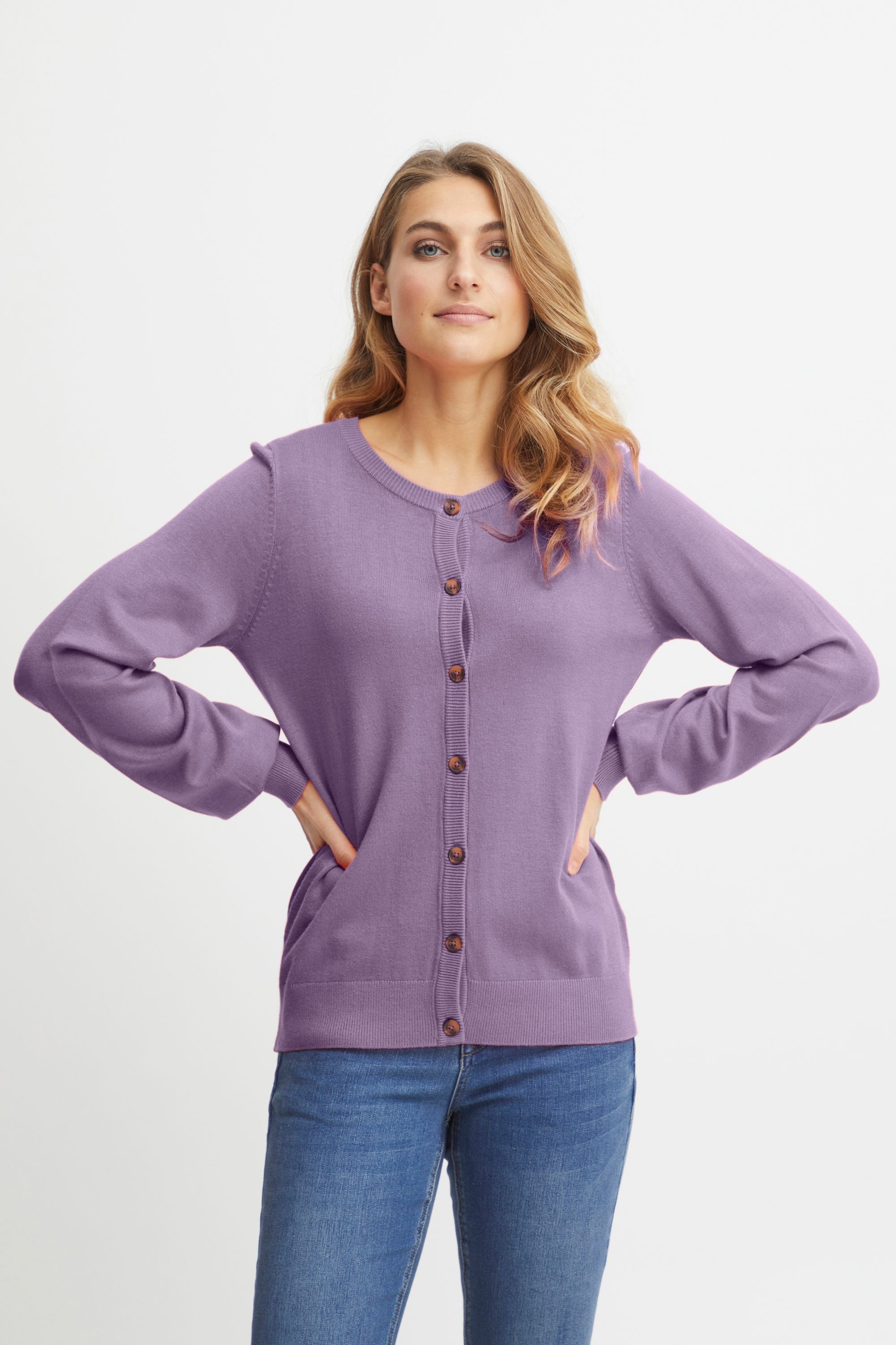 fransa Cardigan »Strickcardigan FRBlume«