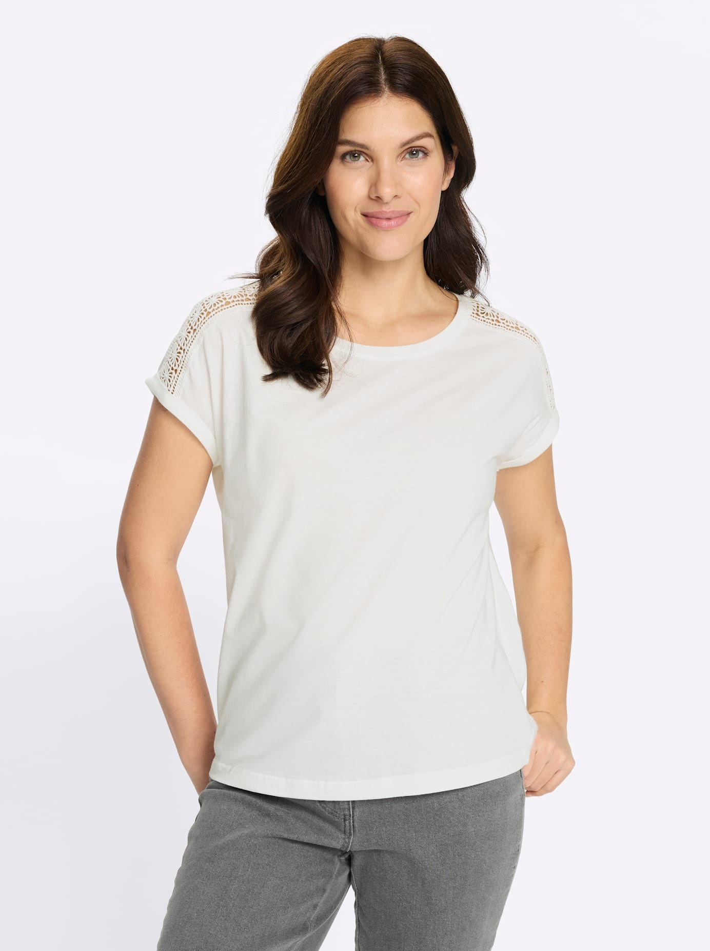 Classic Basics Rundhalsshirt »Rundhals-Shirt« 1 tlg.