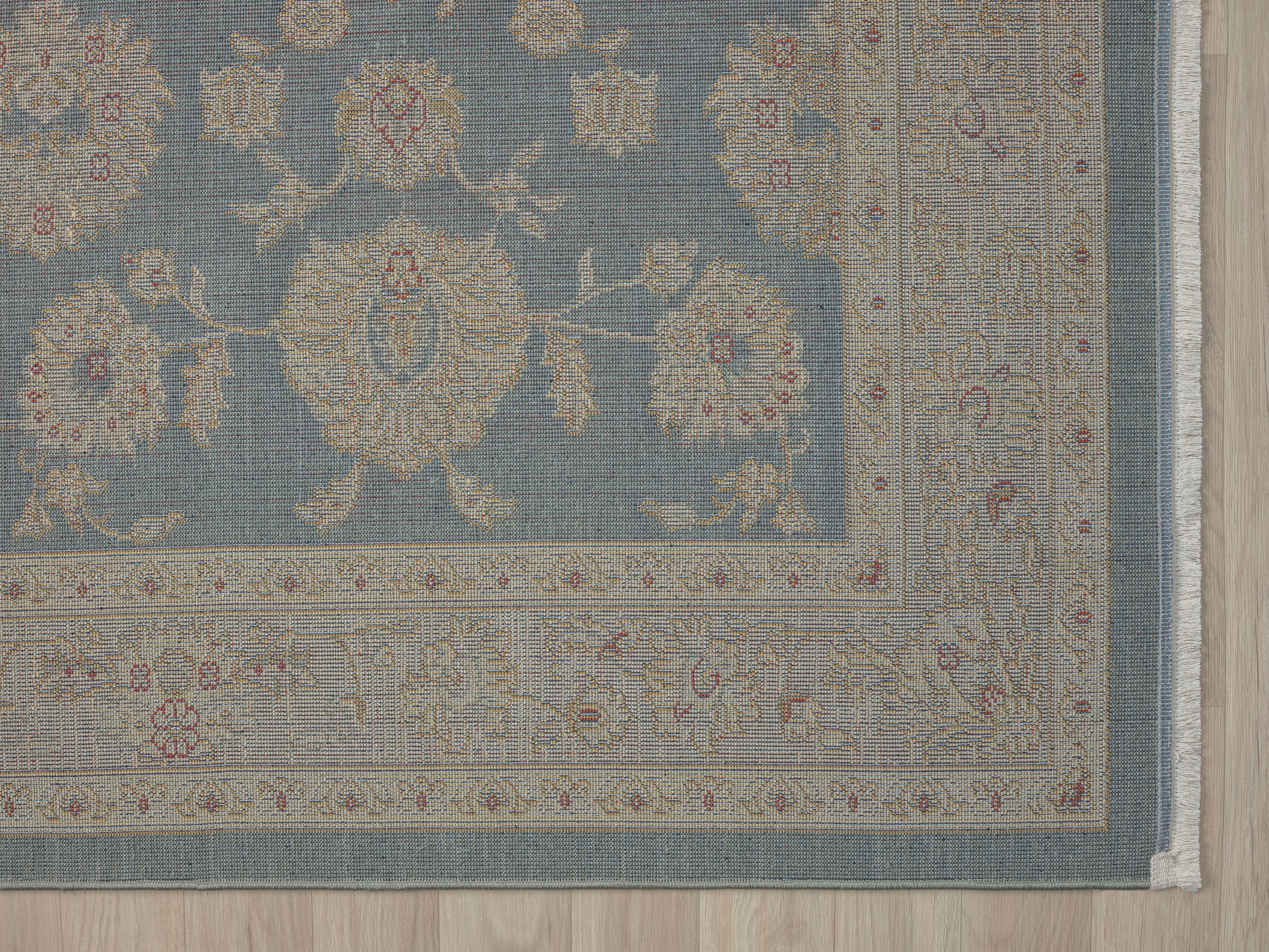 Myflair Möbel & Accessoires Teppich »Maryam 5«, rechteckig, 7,5 mm Höhe, Kurzflor, Orient Optik, edler Glanz, mit Fransen, besonders weich