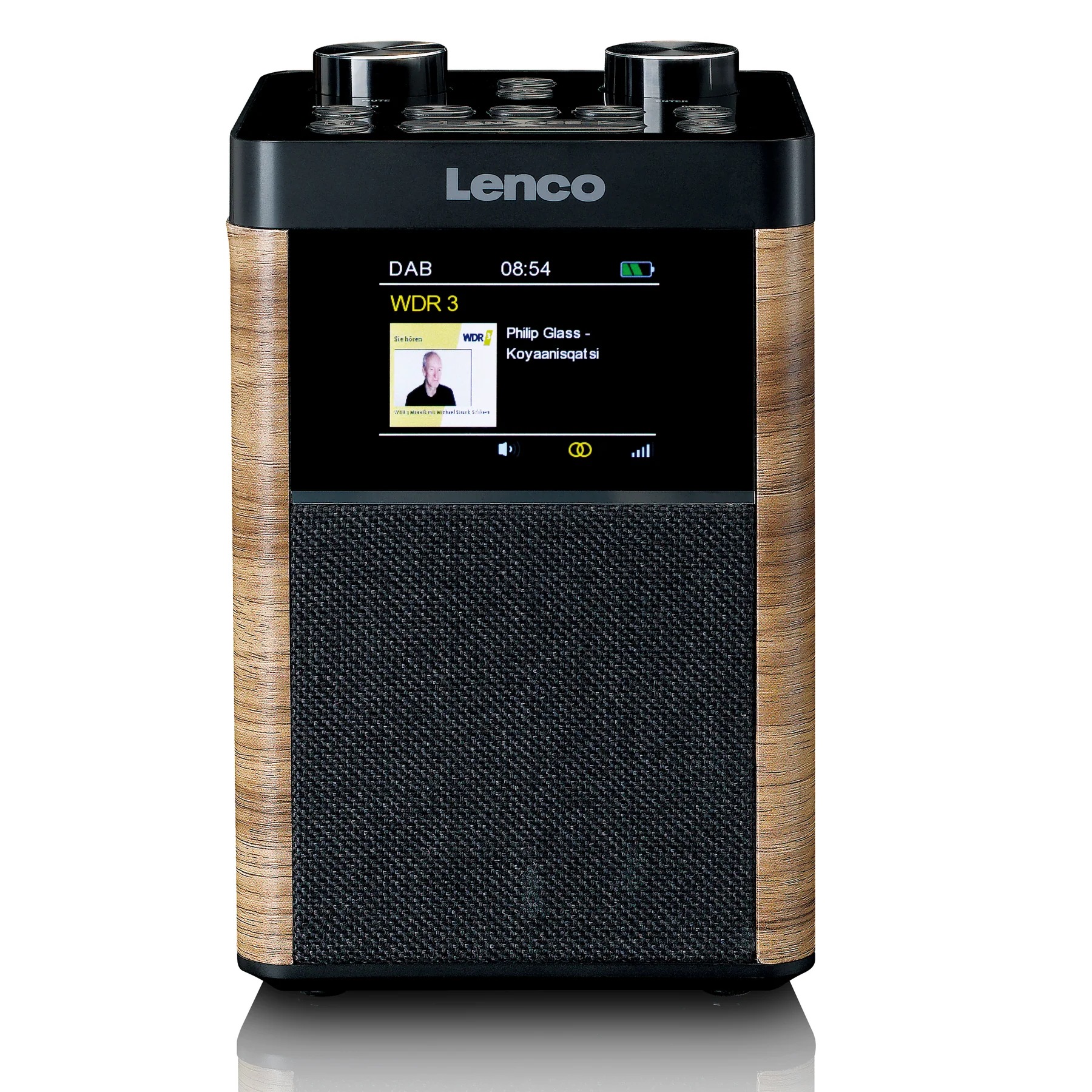 Lenco Digitalradio (DAB+) »PDR-060WD« (Bluetooth Digitalradio (DAB+) | FM-Tuner mit RDS ) tragbar, 10 W Lautsprecher, bis zu 14h Laufzeit