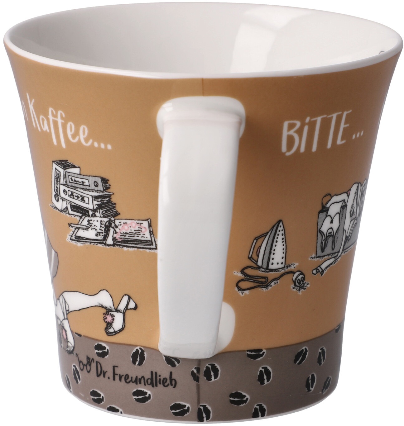 Goebel Tasse »Barbara Freundlieb«, Coffee-/Tea Mug, Barbara Freundlieb - "Vor dem Kaffee"