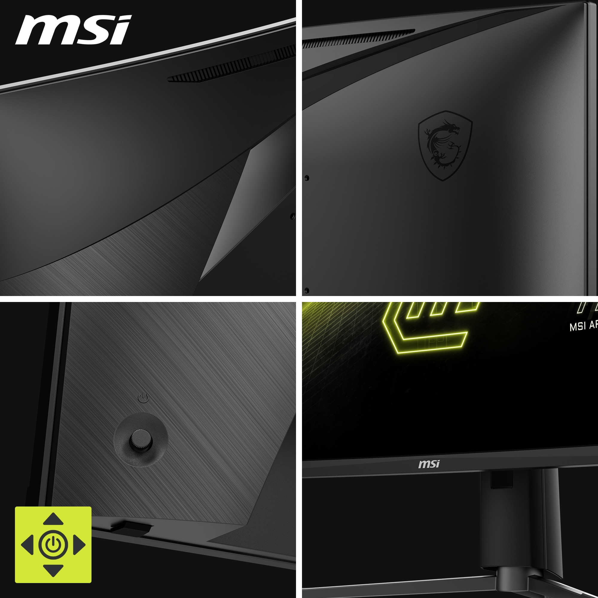 MSI Gaming-Monitor »MAG 276CPXF«, 69 cm/27 Zoll, 1920 x 1080 px, Full HD, 0,5 ms Reaktionszeit, 280 Hz, 5-Wege Joystick Navigation