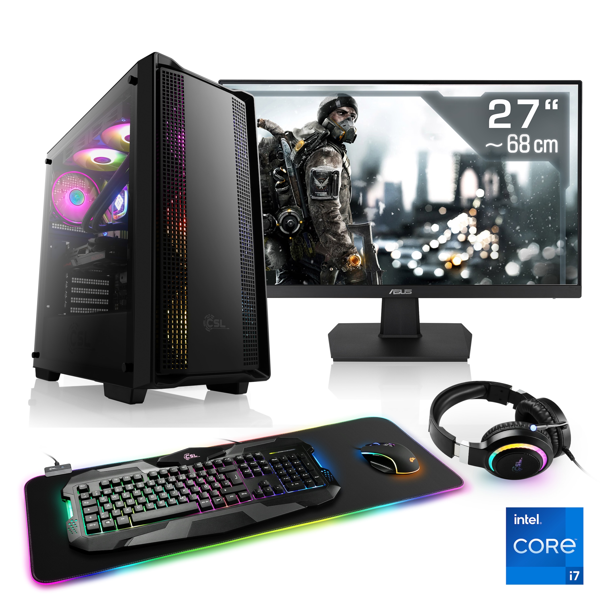 Gaming-PC-Komplettsystem »Sprint V28614«