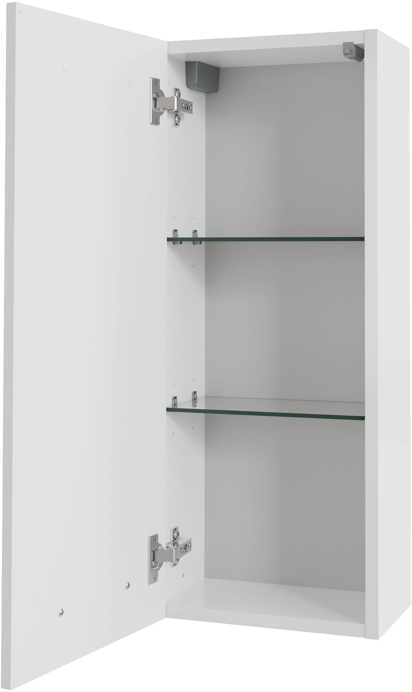 Saphir Badmöbel-Set »Badmöbel-Set Serie 3006 5-teilig Keramik-Waschtisch mit Spiegelschrank«, (6 St.), Badezimmer-Set mit Unterschrank, Hängeschrank, Hochschrank, Türdämpfer