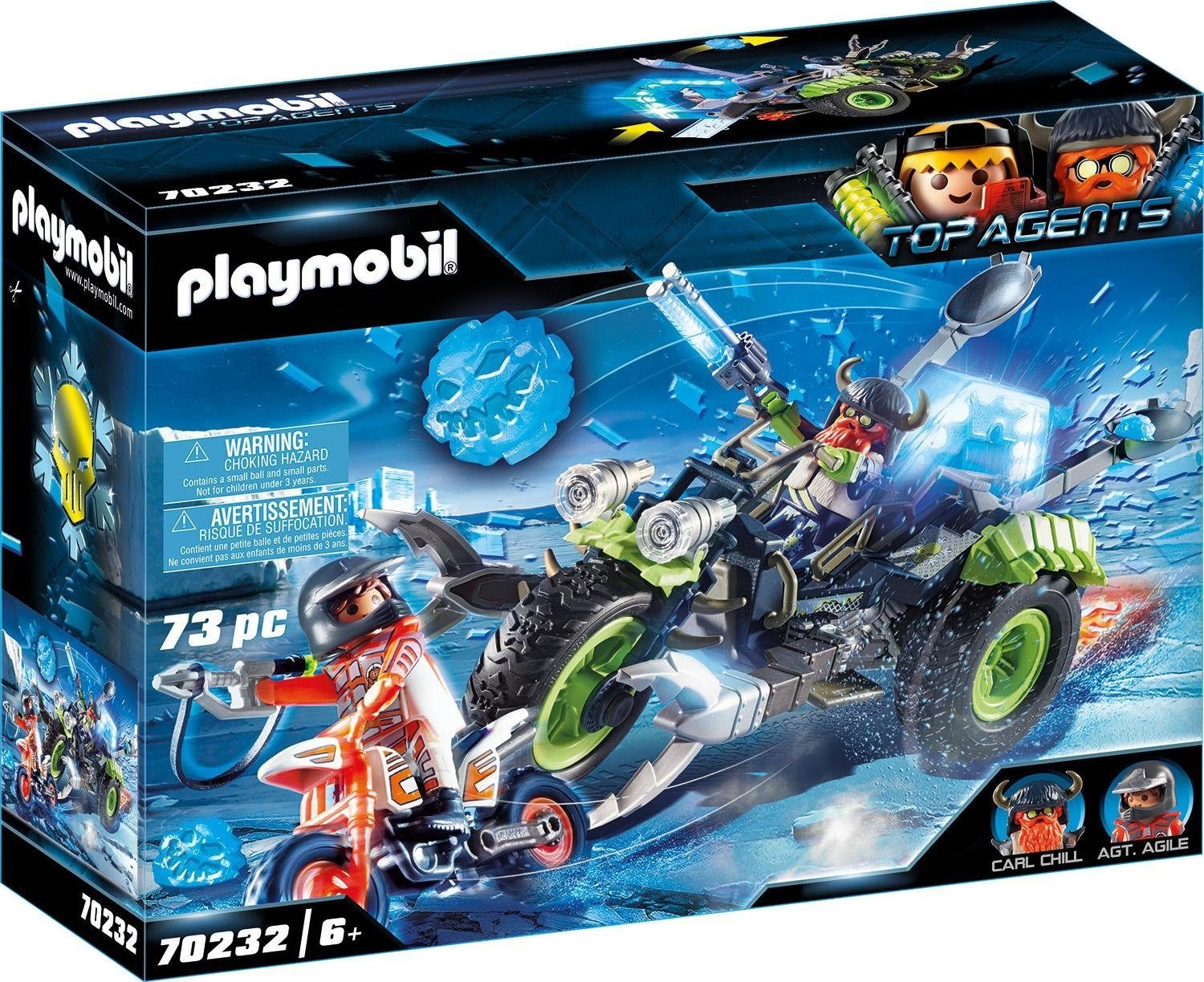 Playmobil® Konstruktions-Spielset »Arctic Rebels Eistrike (70232), Top Agents«, (73 St.), ; Made in Germany