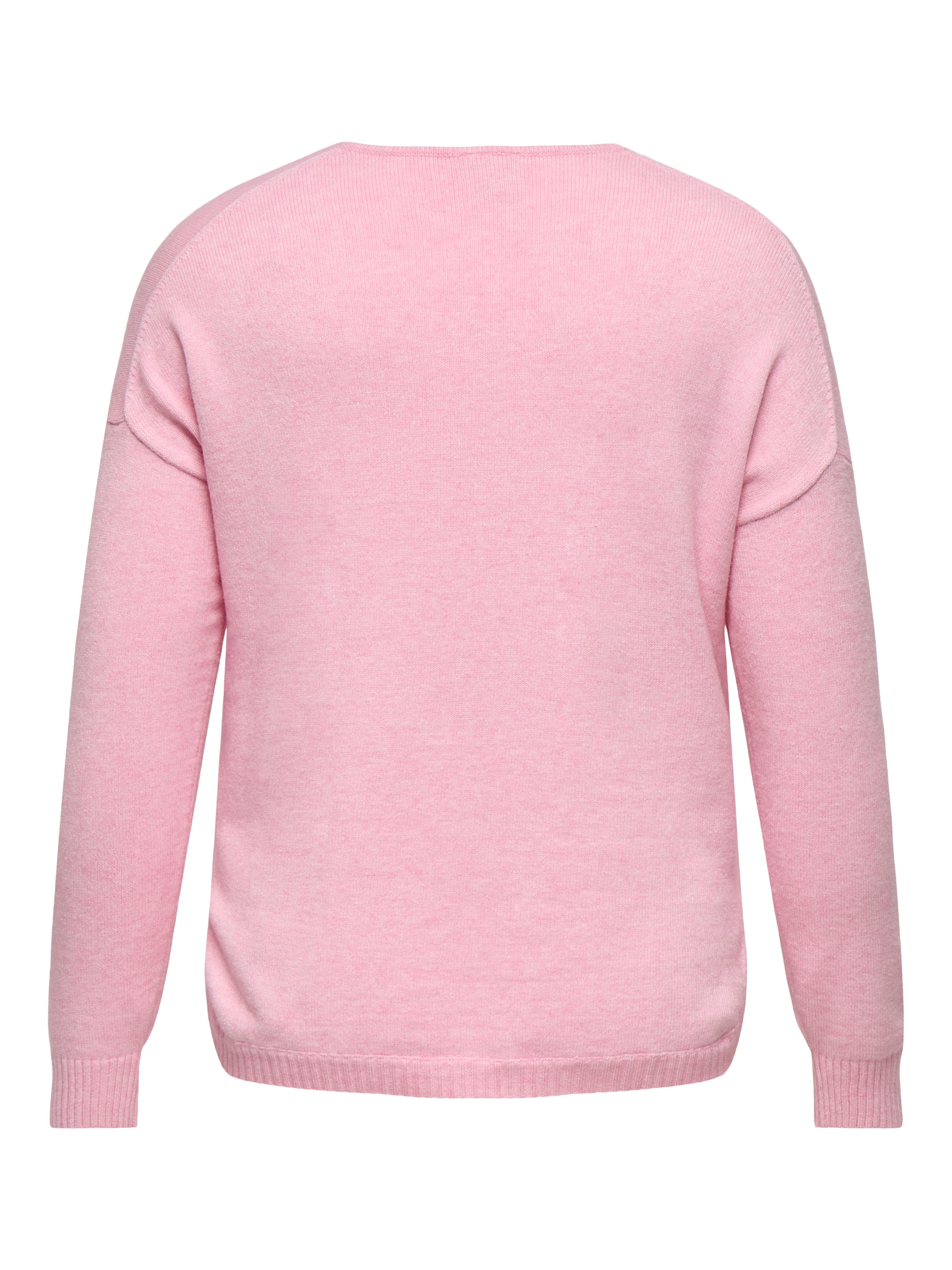 ONLY CARMAKOMA V-Ausschnitt-Pullover »CARMARGARETA LS PULLOVER KNT NOOS« Viskosemischung, regular fit