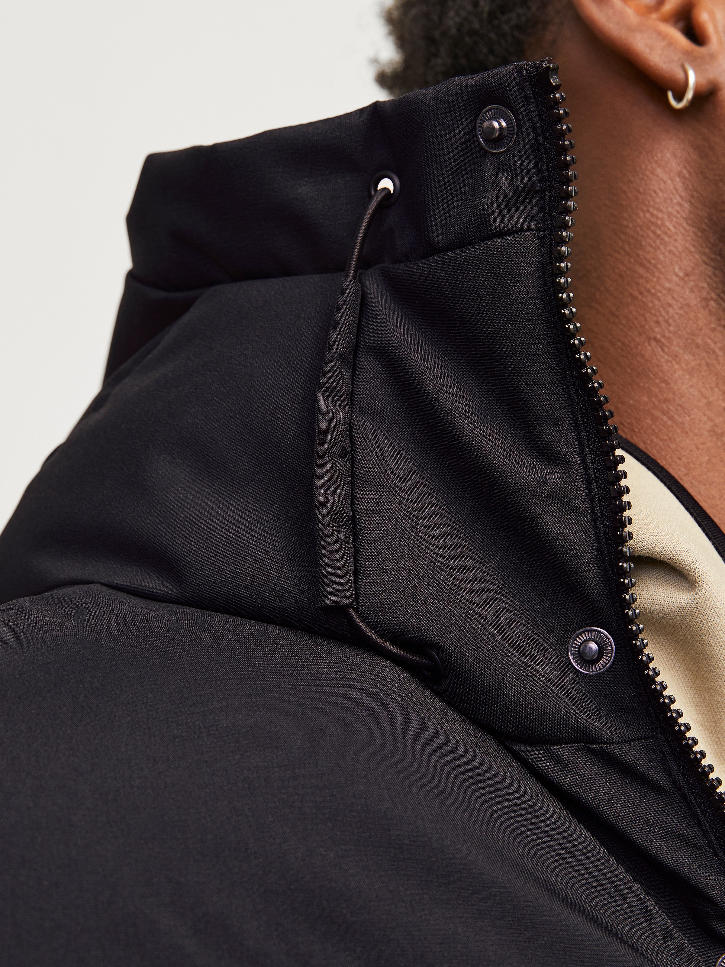 Jack & Jones Steppjacke »JCOALPHA PUFFER SN«, mit Kapuze