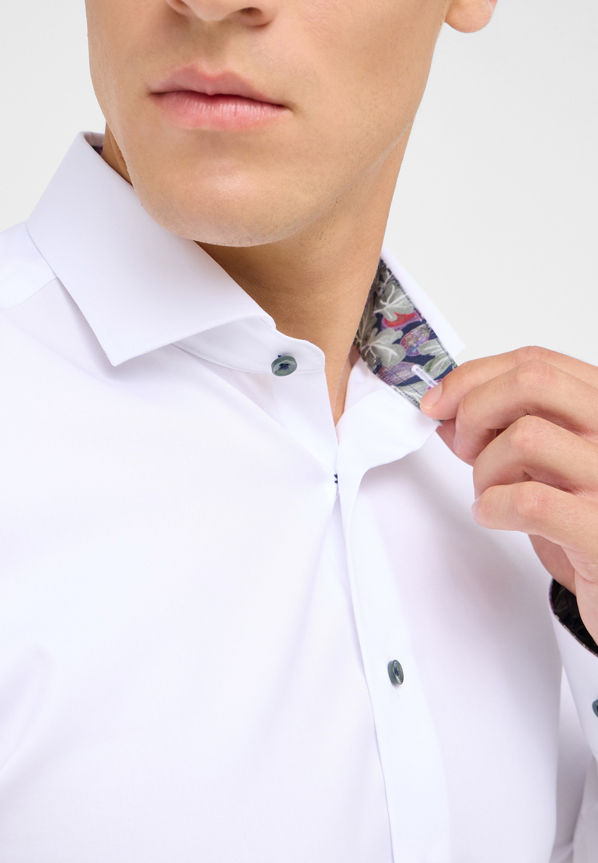 Eterna Langarmhemd »SLIM FIT« NON IRON (bügelfrei)