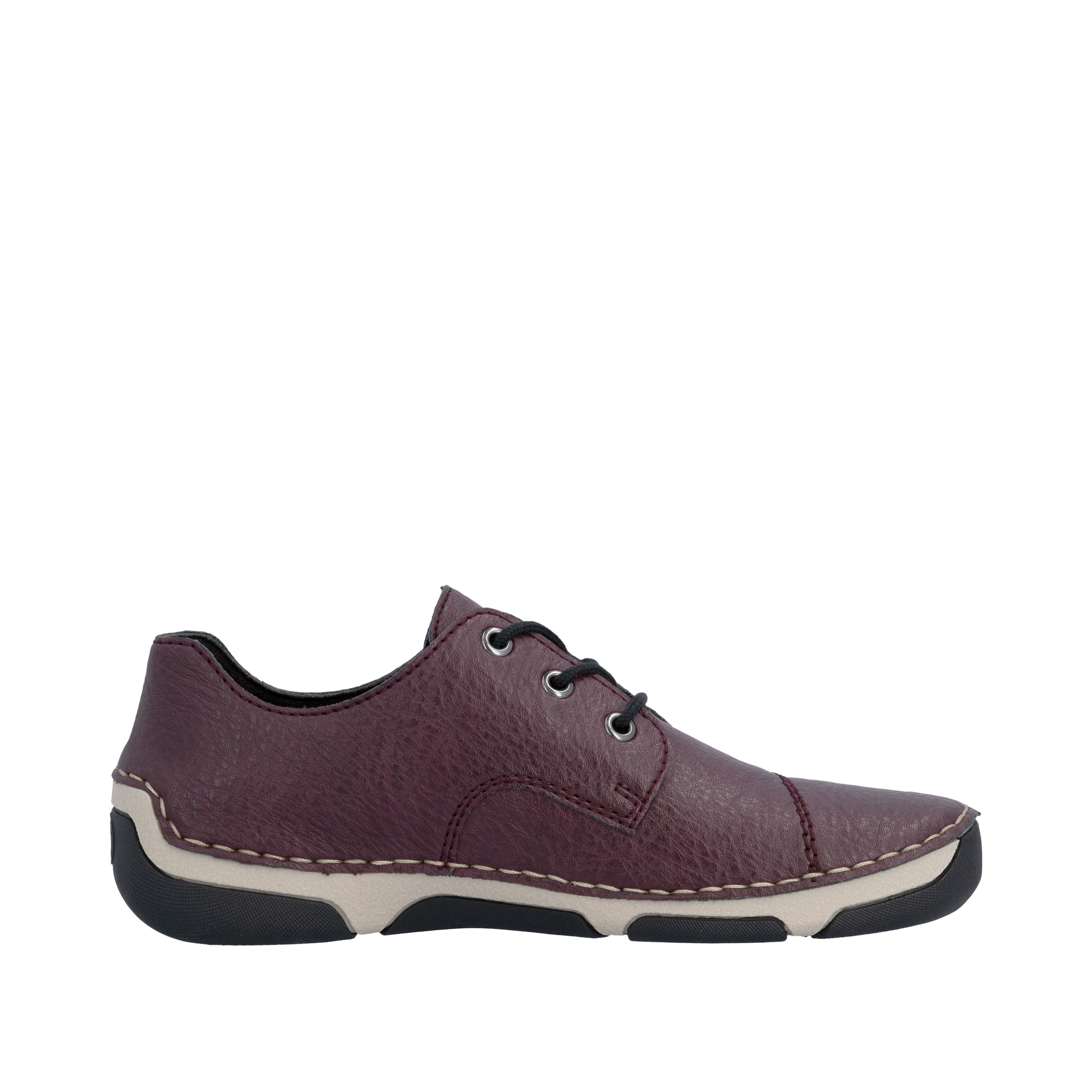 Rieker Sneaker  Schnürschuh, Halbschuh, Freizeitsneaker mit Label