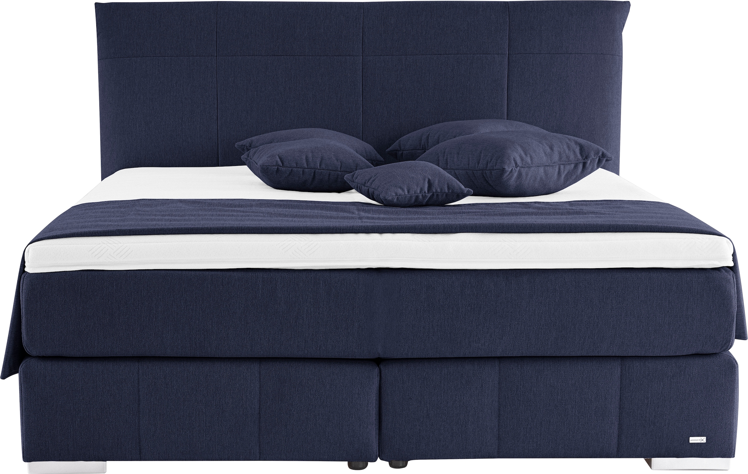 alina Boxspringbett »Luga«, 188 cm breit, inkl. Matratze und Komfortschaum-Topper