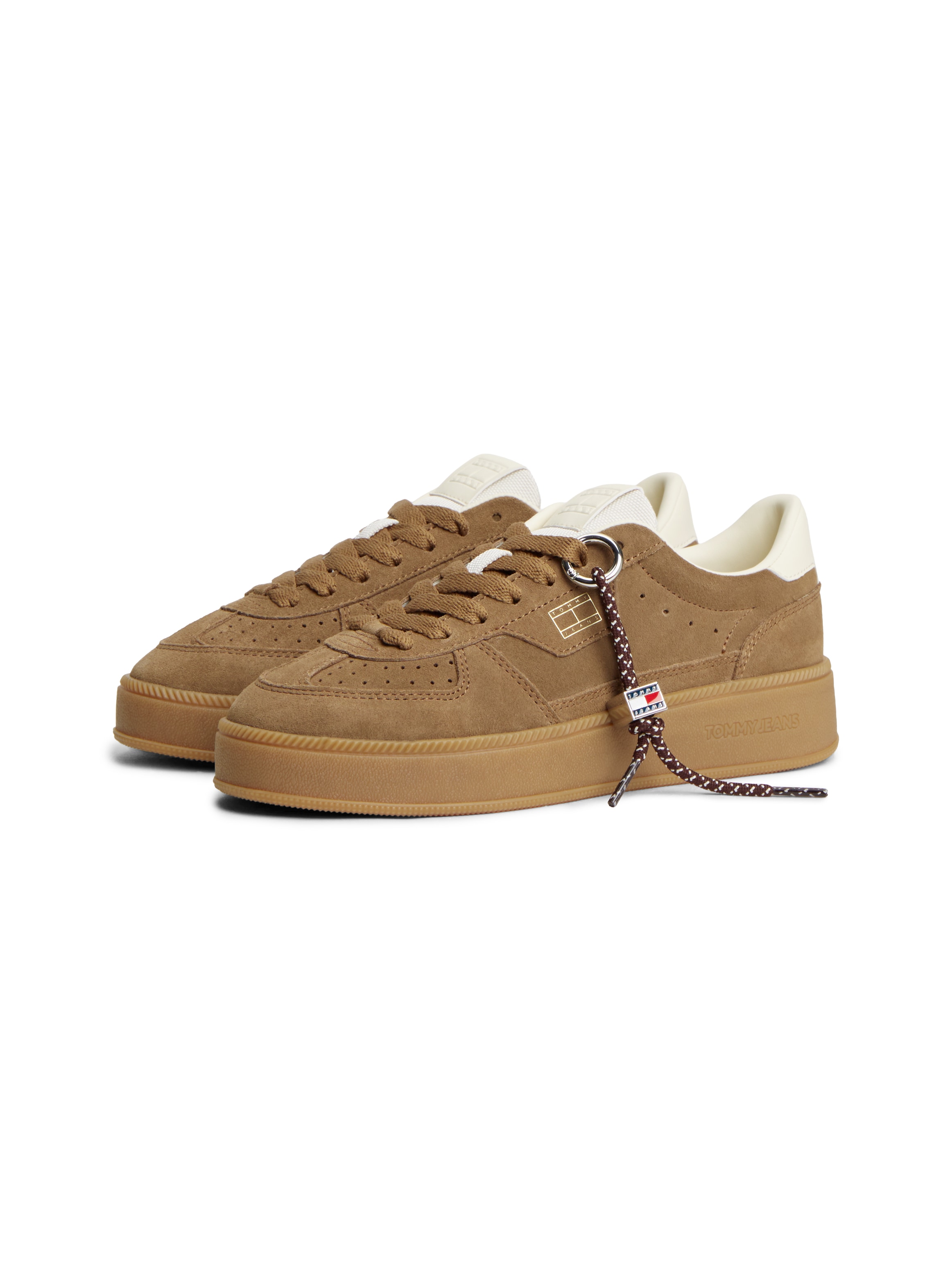 Tommy Jeans Plateausneaker »THE GREENWICH EDGE MAX«  Freizeitschuh, Halbschuh, Schnürer mit Besatz an der Ferse