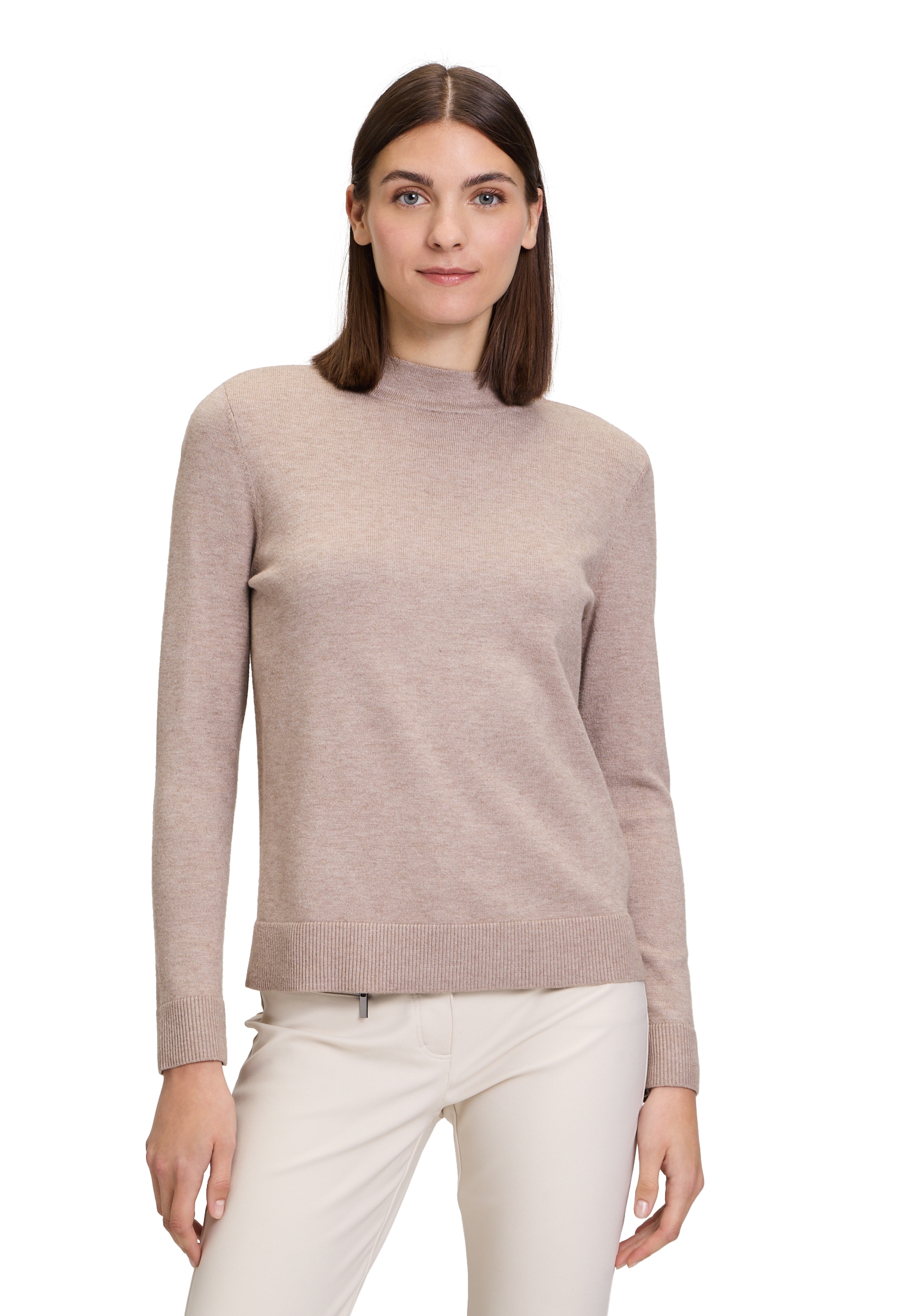 Betty Barclay Rundhalspullover »Basic-Strickpullover mit Stehkragen«