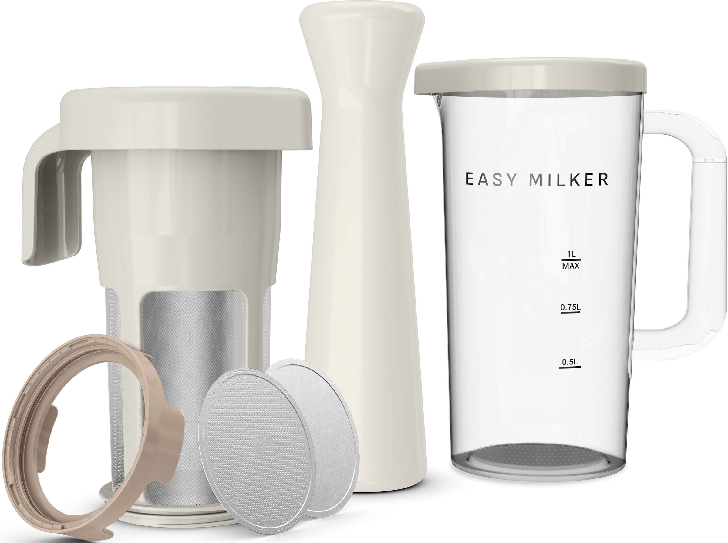 Tefal Zerkleinerer »Easy Milker VZ700A« Pflanzenmilchzubereiter, kein Abfall, mit allen Stabmixern kompatibel