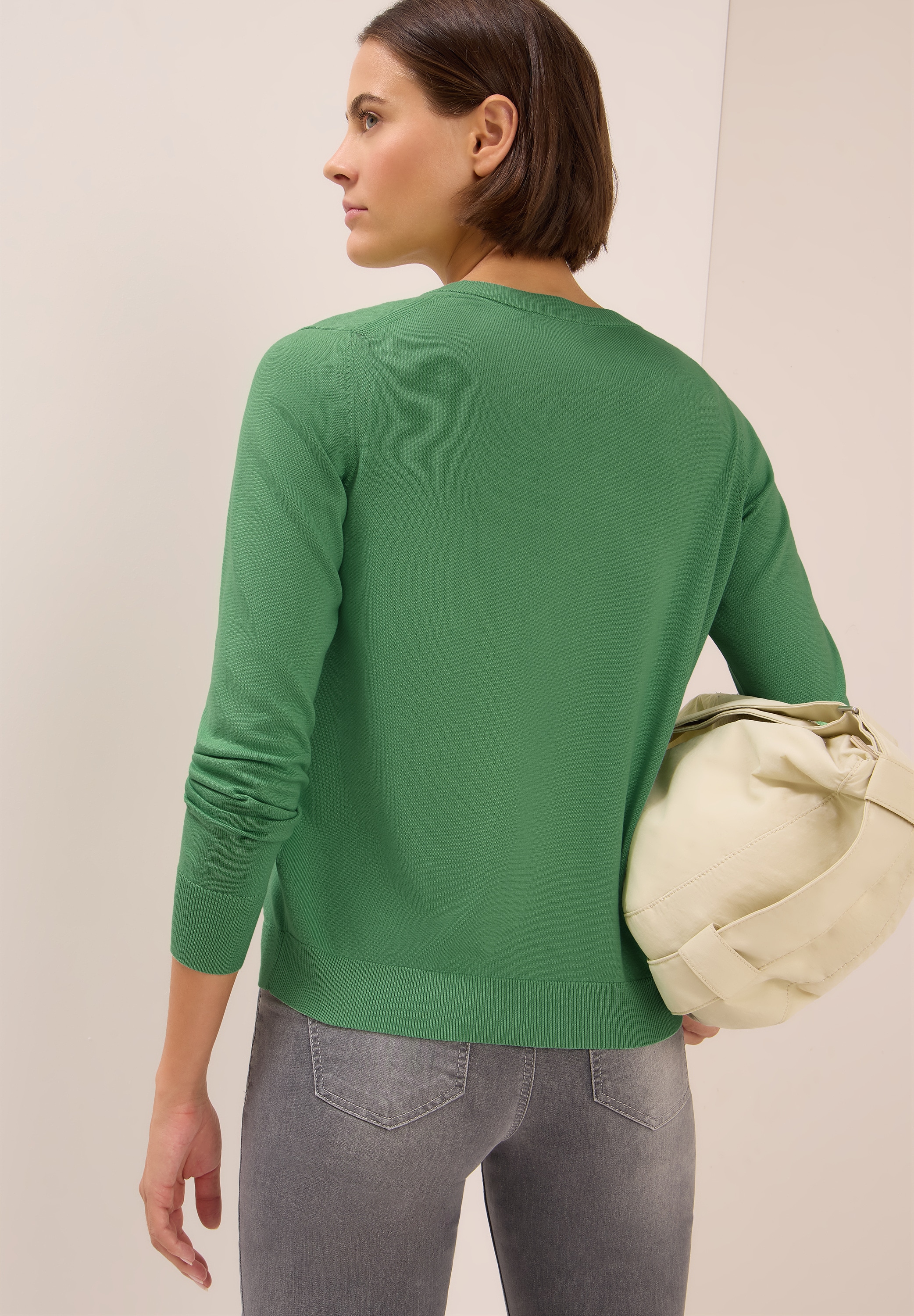 Cecil Strickjacke, mit Knopfleiste
