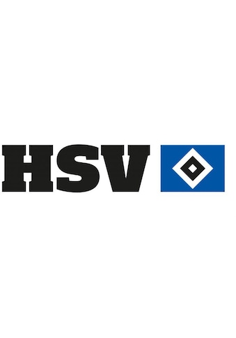 Wandtattoo »Hamburger SV Logo + Schriftzug«, (1 St.)