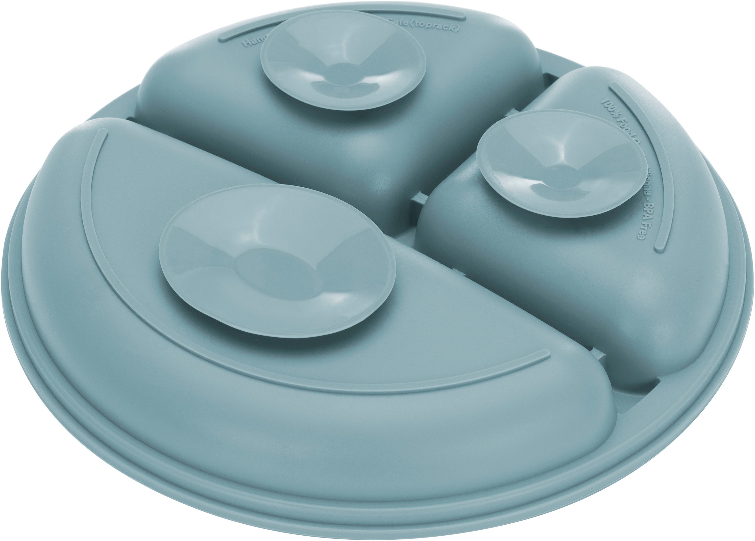 Fillikid Kindergeschirr-Set »Silikonset« inkluisve Lätzchen