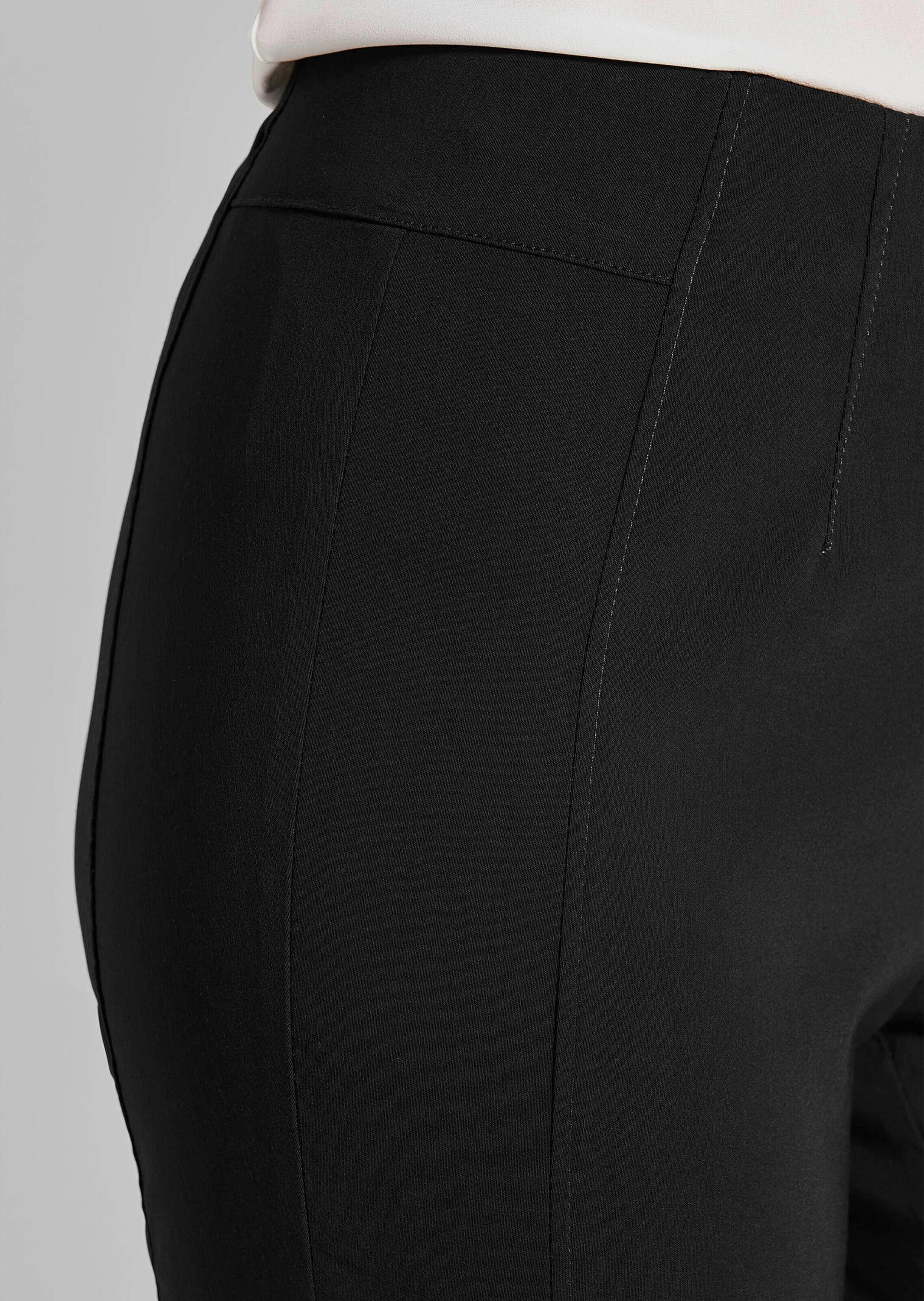 GOLDNER Schlupfhose »Kurzgröße Schlupfhose LOUISA mit Steppnähten«