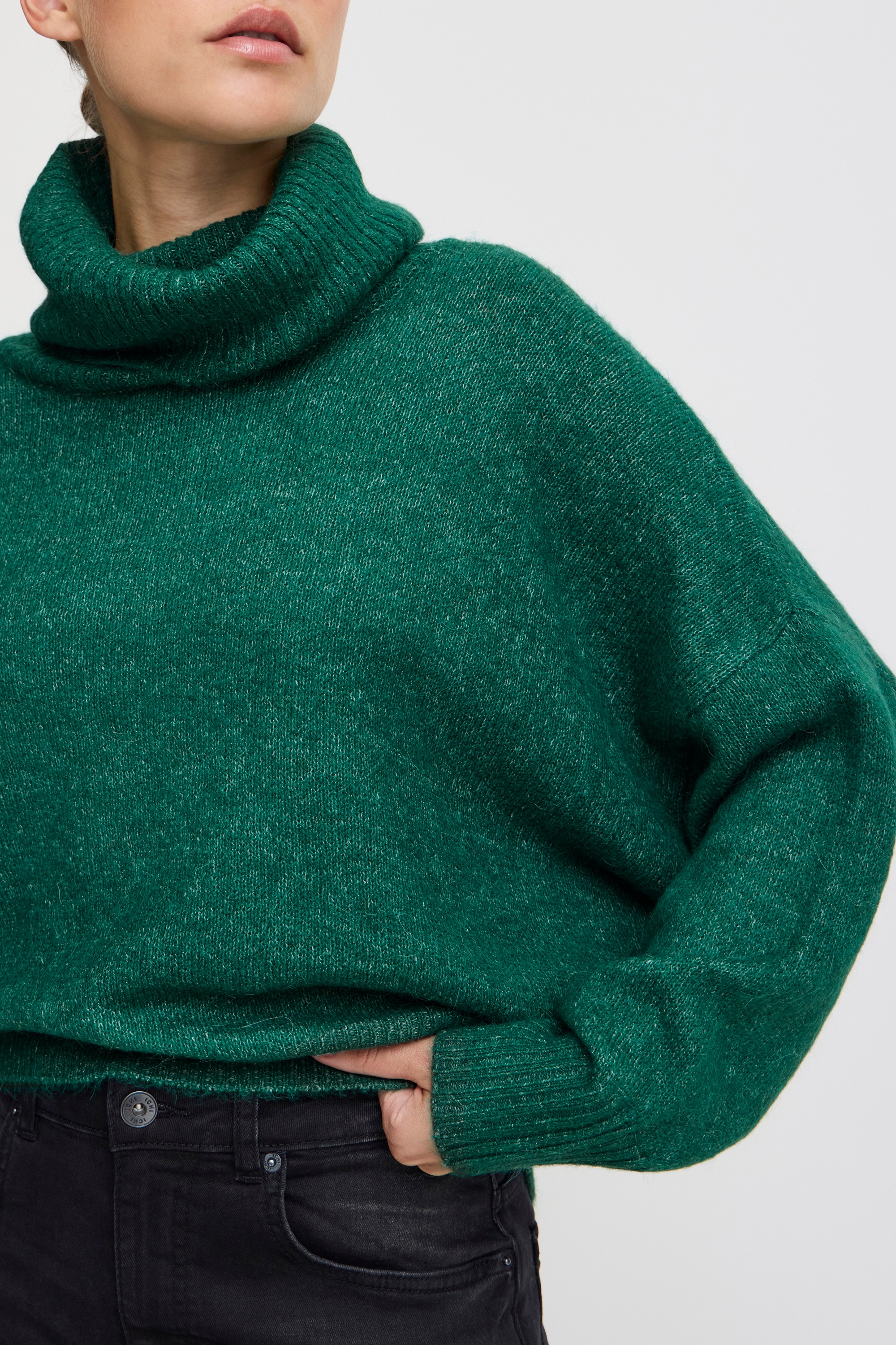 Ichi Strickpullover »Langarm IHKAMARA«
