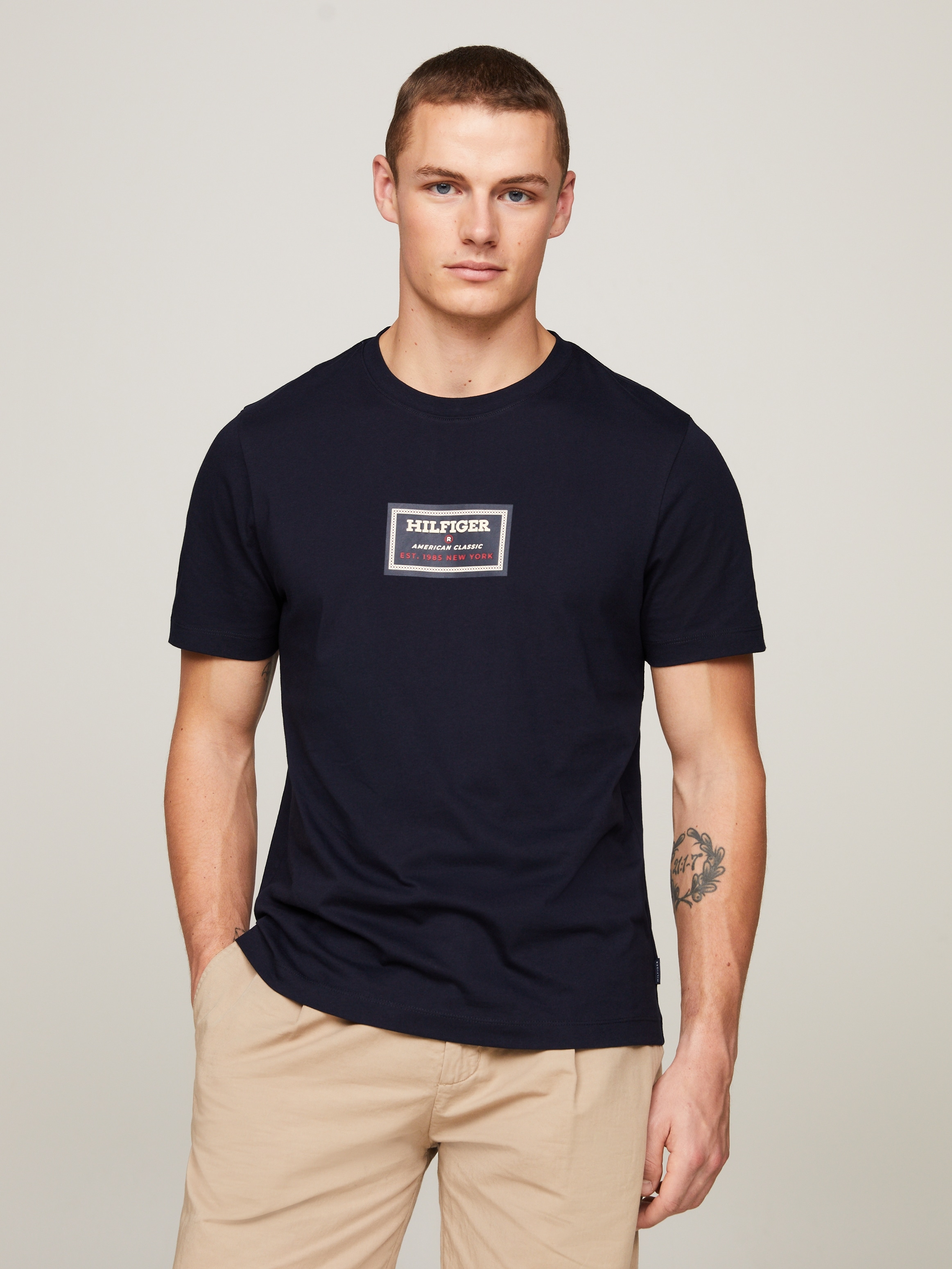 T-Shirt »LABEL HD PRINT TEE«
