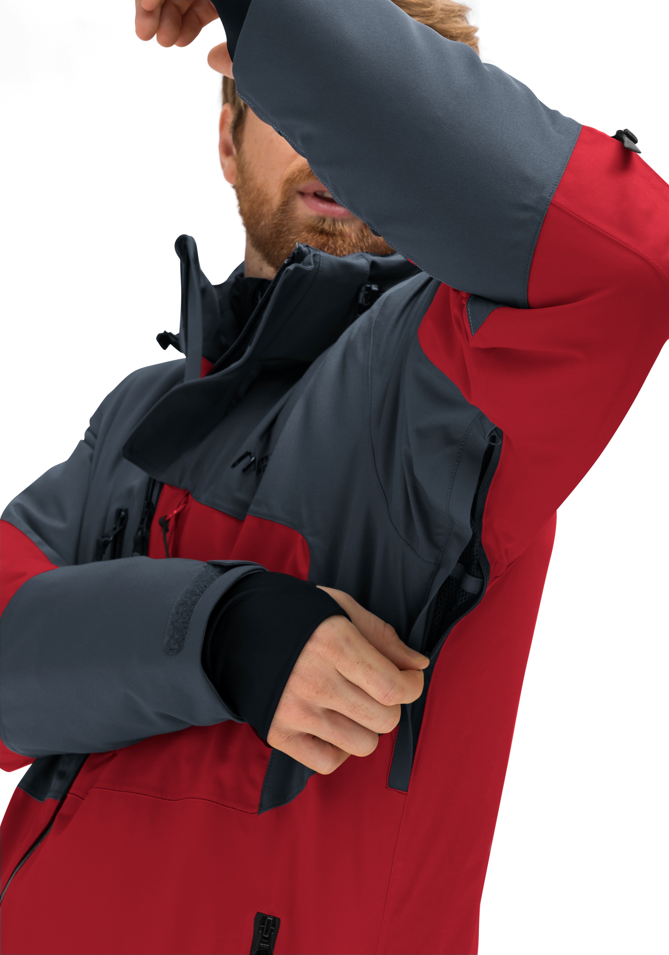 Maier Sports Skijacke »Pradollano«, atmungsaktive Herren Ski-Jacke, wasserdichte und winddichte Winterjacke