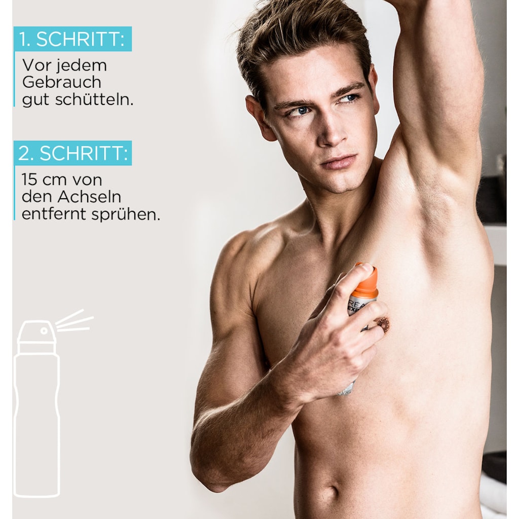 L'ORÉAL PARIS MEN EXPERT Deo-Spray »Deo Spray Fresh Extreme«, (Packung, 6 tlg.)