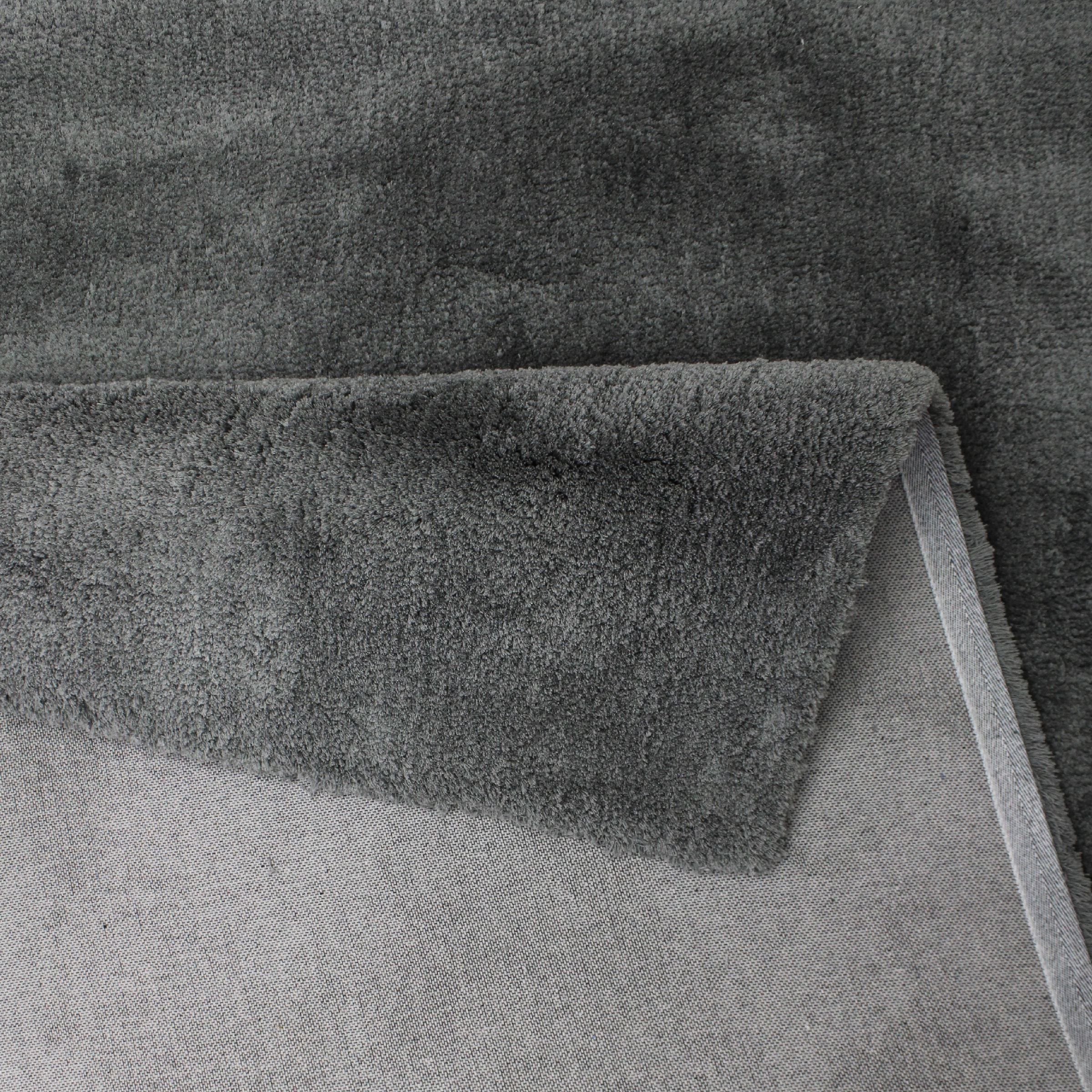 my home Hochflor-Läufer »Microfaser Teppich Magong, besonders weich, sehr feiner Flor«, rechteckig, 25 mm Höhe, uni Teppiche, Wohnzimmer, Schlafzimmer, Kinderzimmer, Flur, Brücke