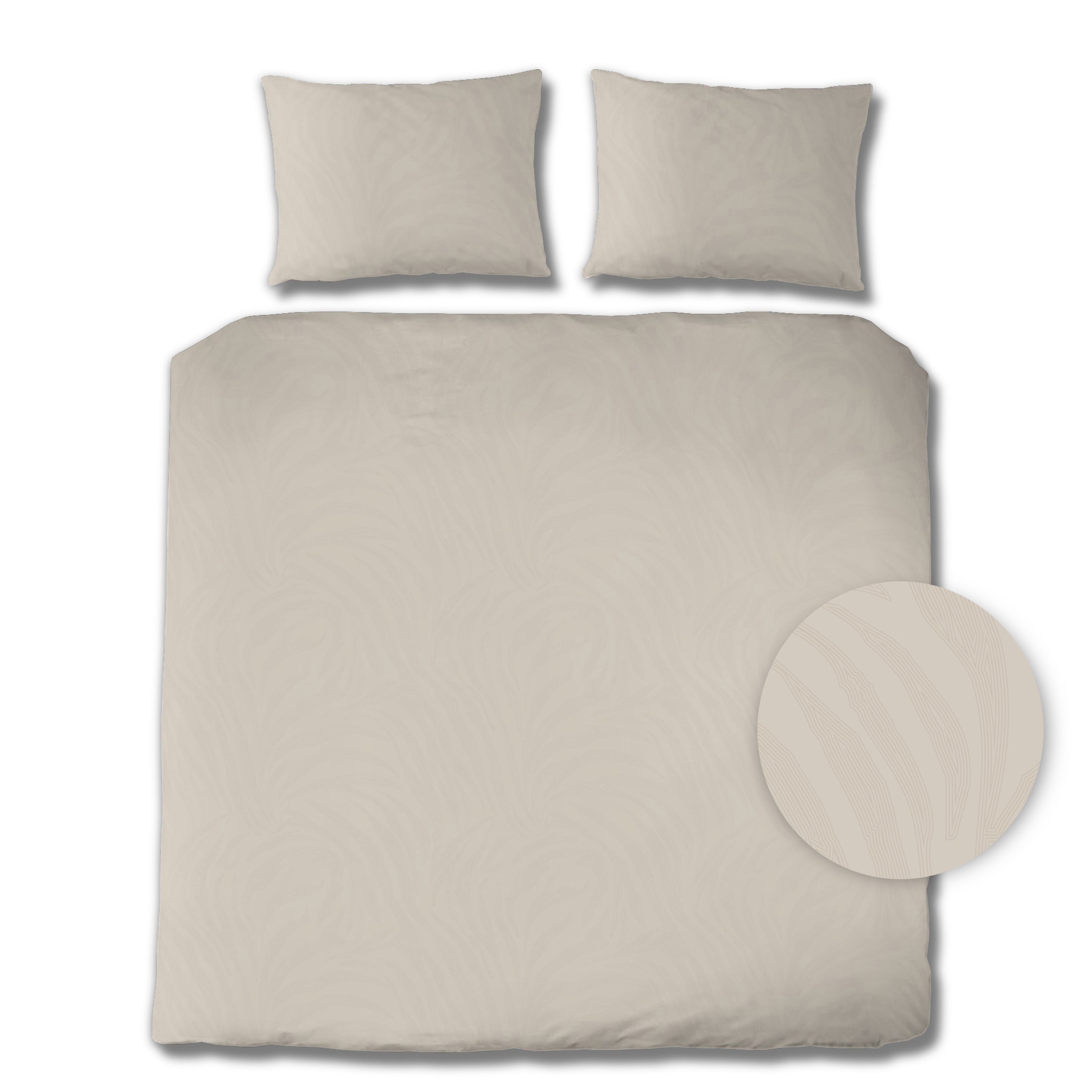 Florella Bettwäsche »Zoma beige  Flausch-Flanell,  100% Baumwolle«