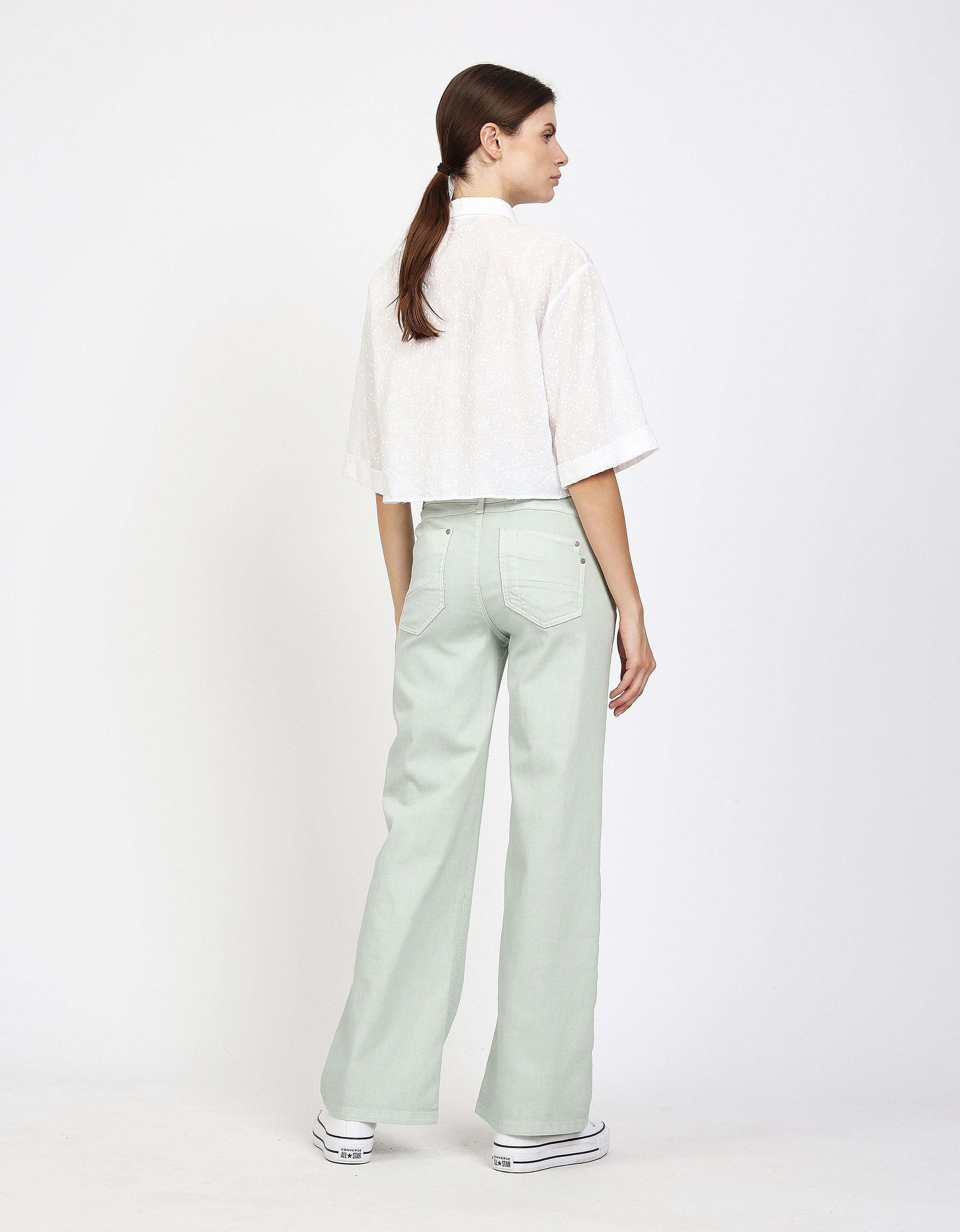 GANG Weite Jeans »94AMELIE WIDE« mit geradem Beinverlauf, weicher Denim