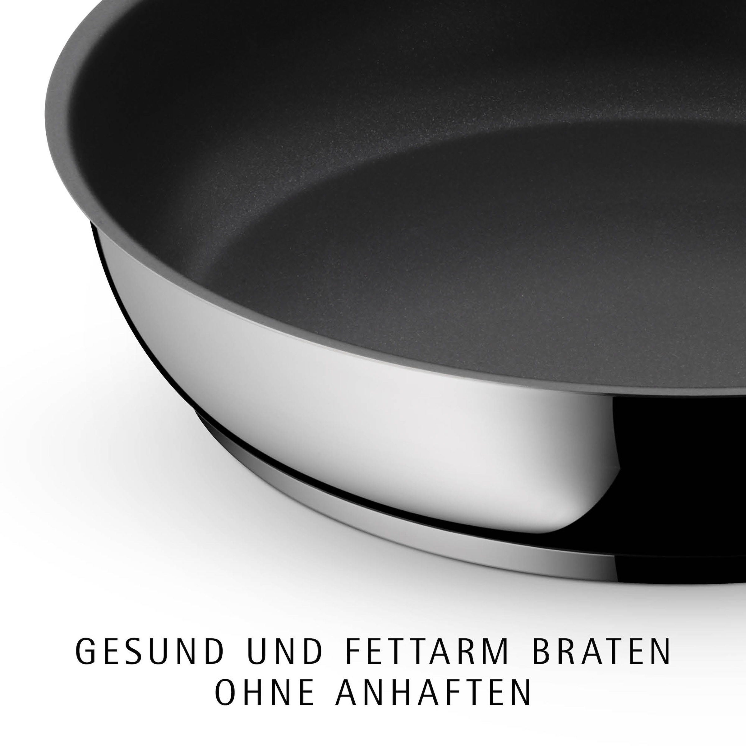 WMF Bratpfanne »Devil« Cromargan® Edelstahl Rostfrei 18/10 1 tlg. TransTherm®-Allherdboden, für alle Herdarten geeignet, Induktion
