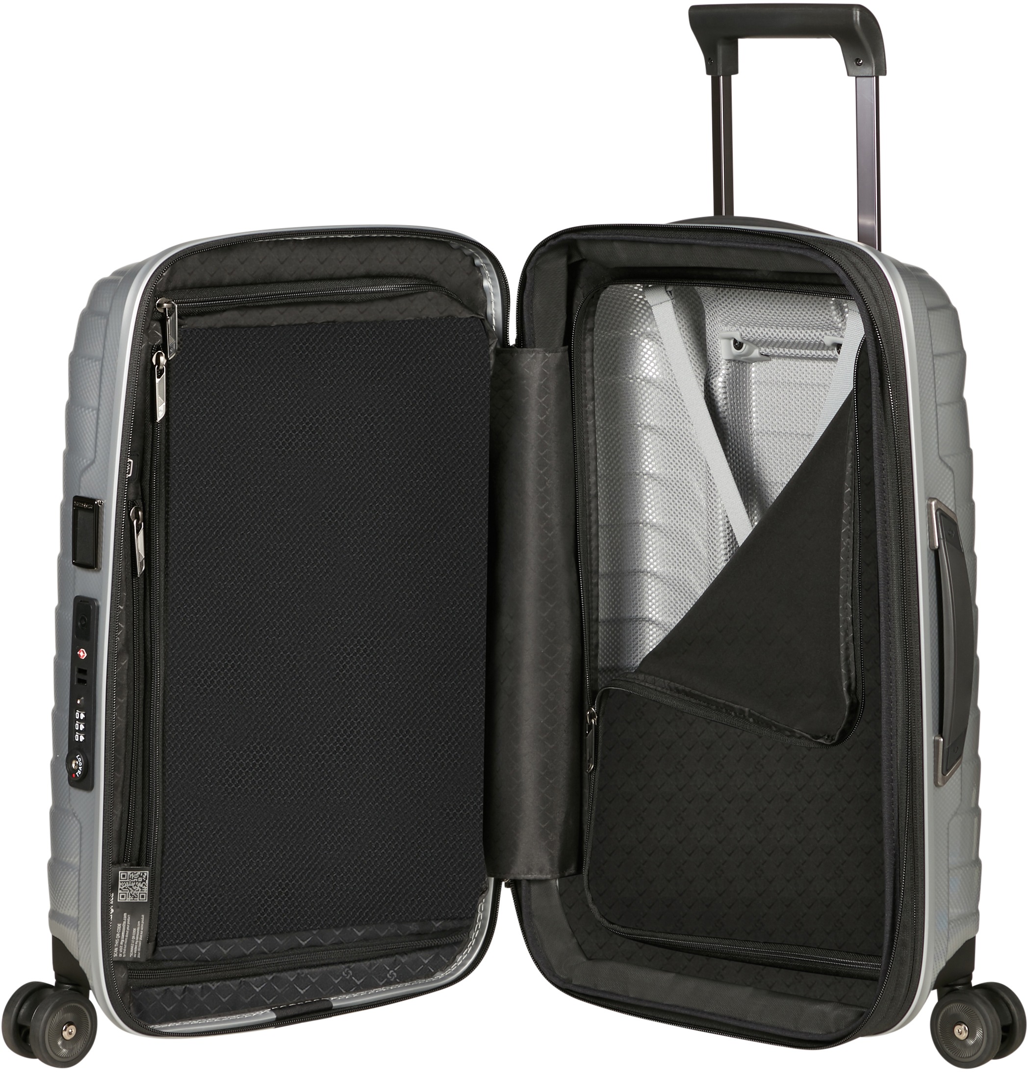 Samsonite Hartschalen-Trolley »PROXIS, verschiedene Größen und Farben« 38 l 4 Rollen Trolley Reisegepäck Hartschalenkoffer Reisekoffer TSA-Zahlenschloss