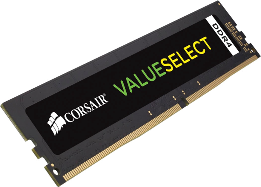 Corsair PC-Arbeitsspeicher »ValueSelect 8GB (1x8GB) DDR4 2133MHz CL15 DIMM« in schwarz, Größe 8 GB Kit