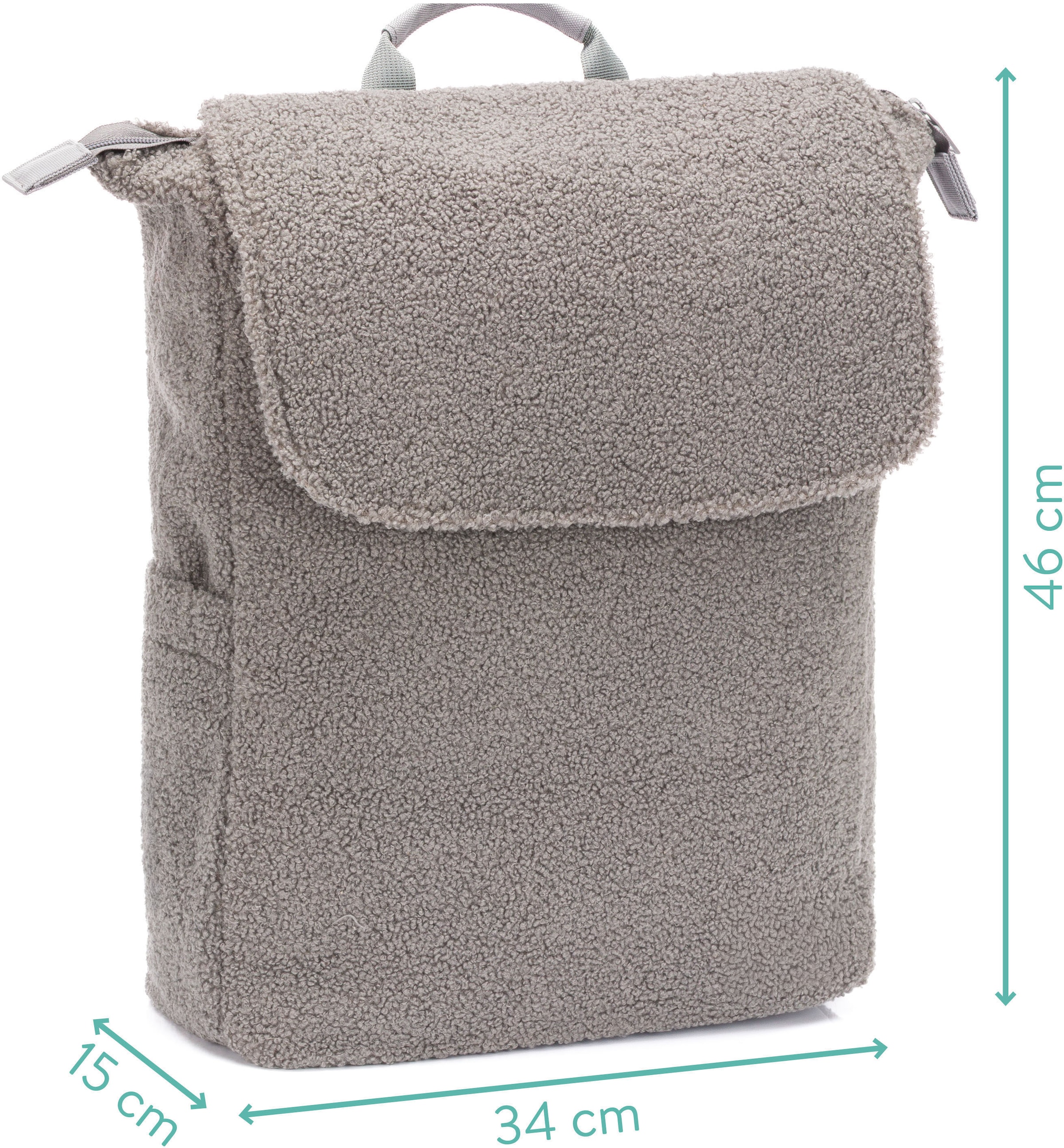 Fillikid Wickelrucksack »Teddy« inkl. Wickeltunterlage