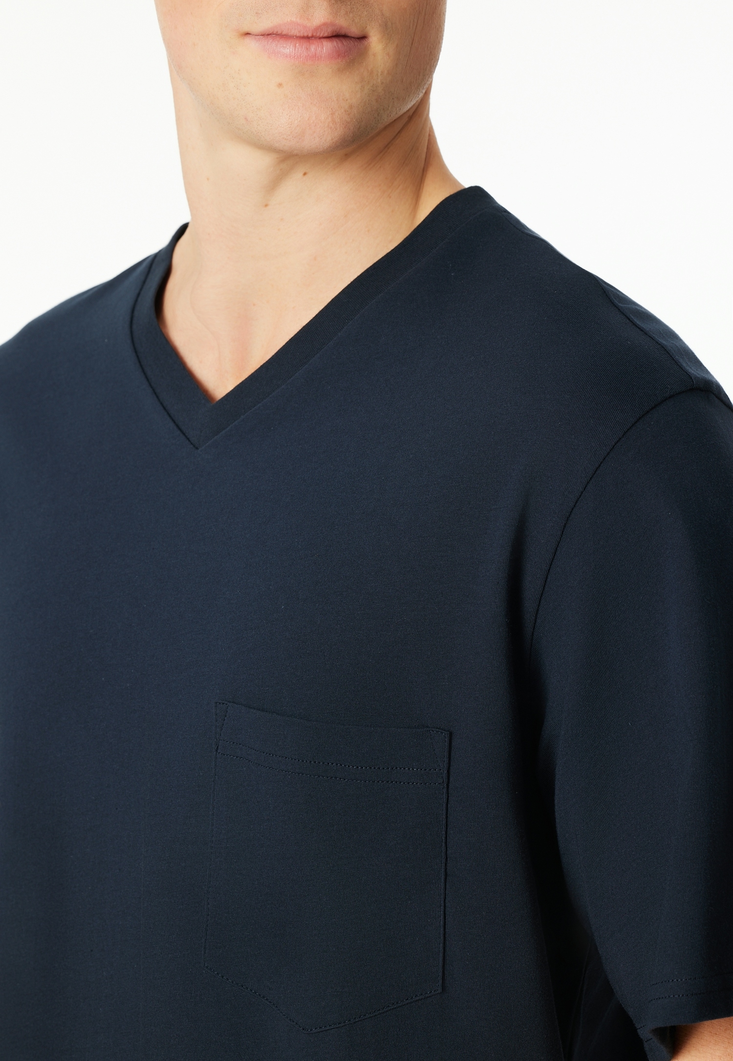 Schiesser Shorty »Comfort Essentials« 2 tlg. mit aufgesetzter Brusttasche