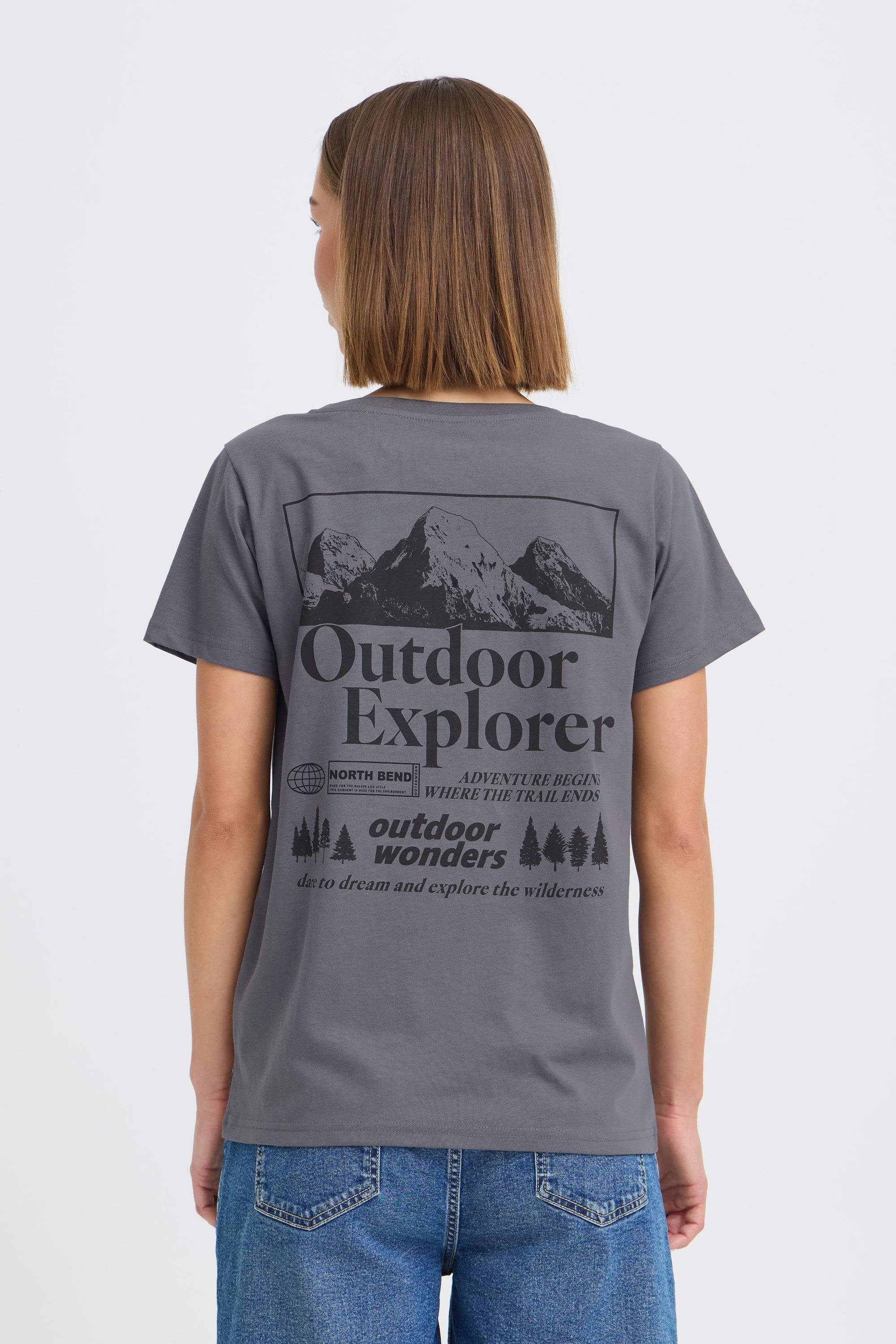 North Bend Rundhalsshirt »Rundhalsshirt NBKunt«