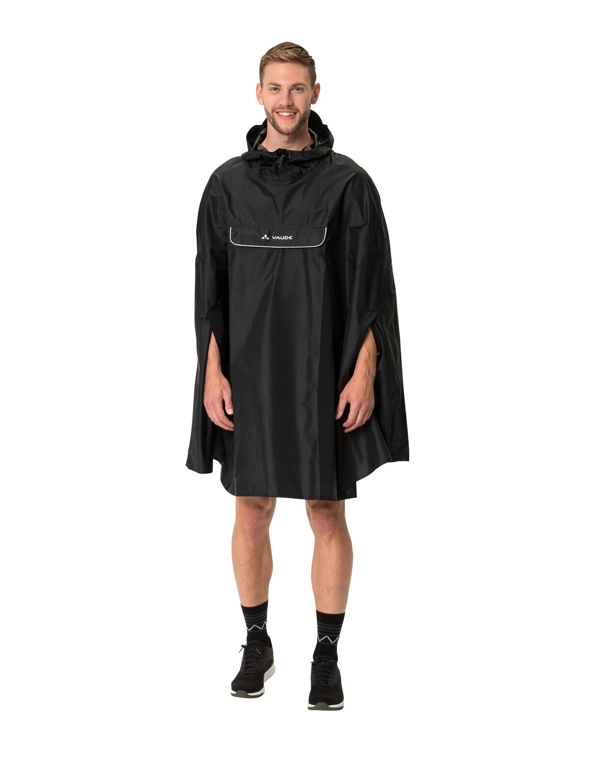 VAUDE Regenponcho »VALDIPINO PONCHO«, mit Kapuze
