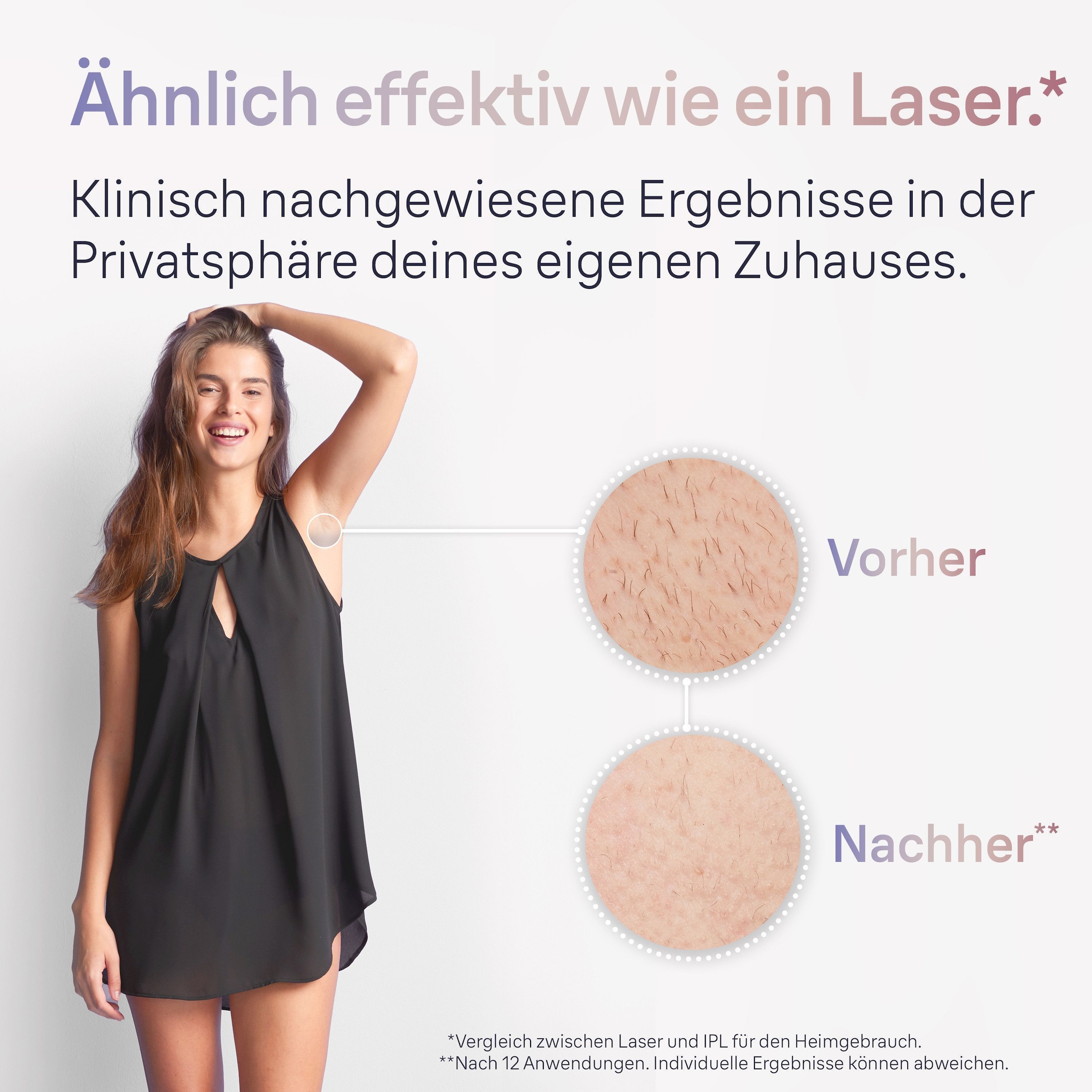 Braun IPL-Haarentferner »Smart Skin i·expert PL7387«, 4 Aufsätze für Gesicht & Körper, Venus Rasierer & Aufbewahrungsbox