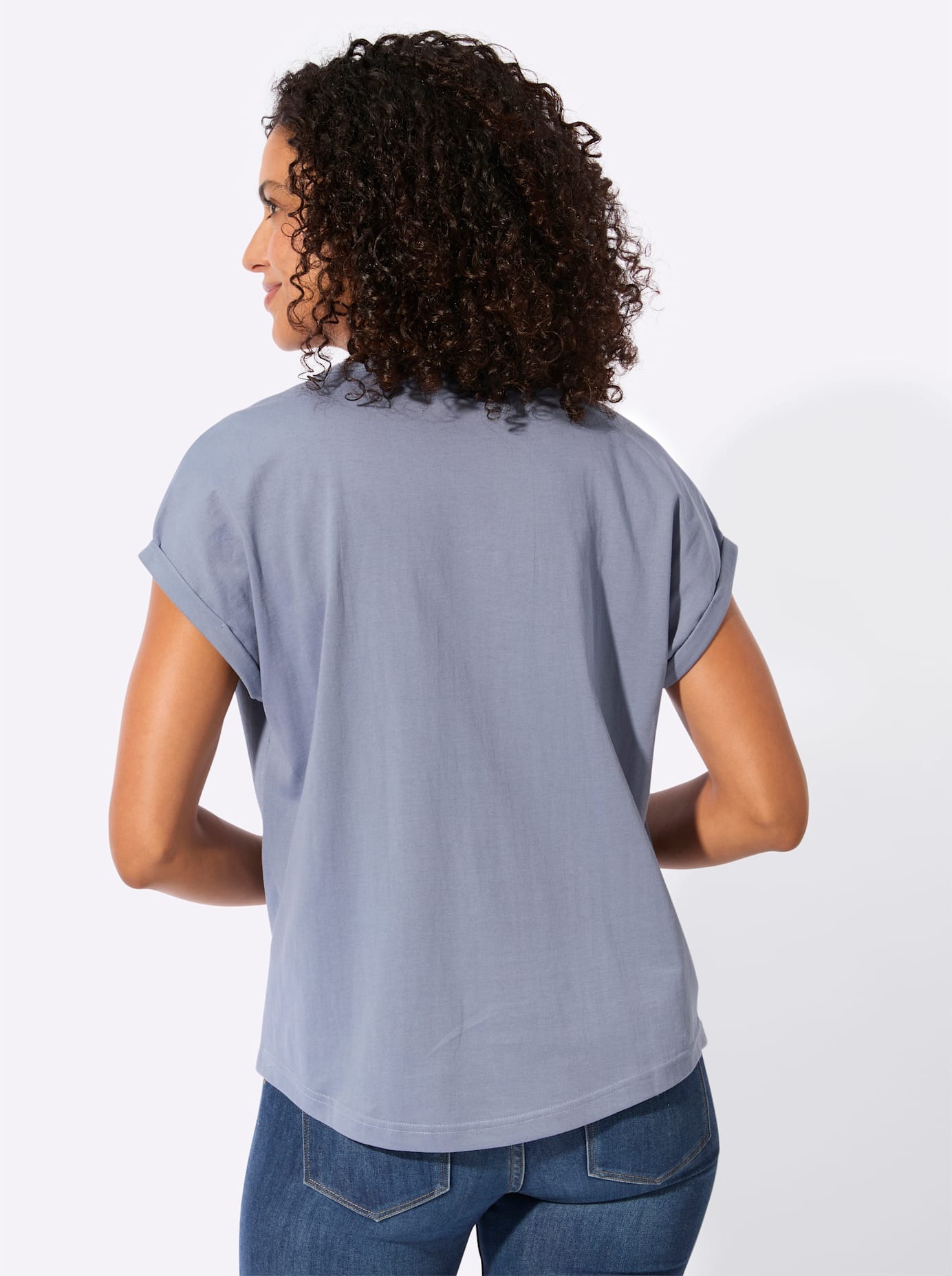 Casual Looks Rundhalsshirt »Rundhals-Shirt« 1 tlg.